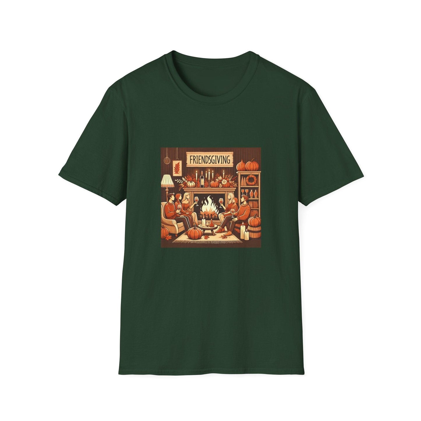 Friendsgiving Vibes - Gather & Give Thanks! š·š Unisex T-Shirt - Whippie's