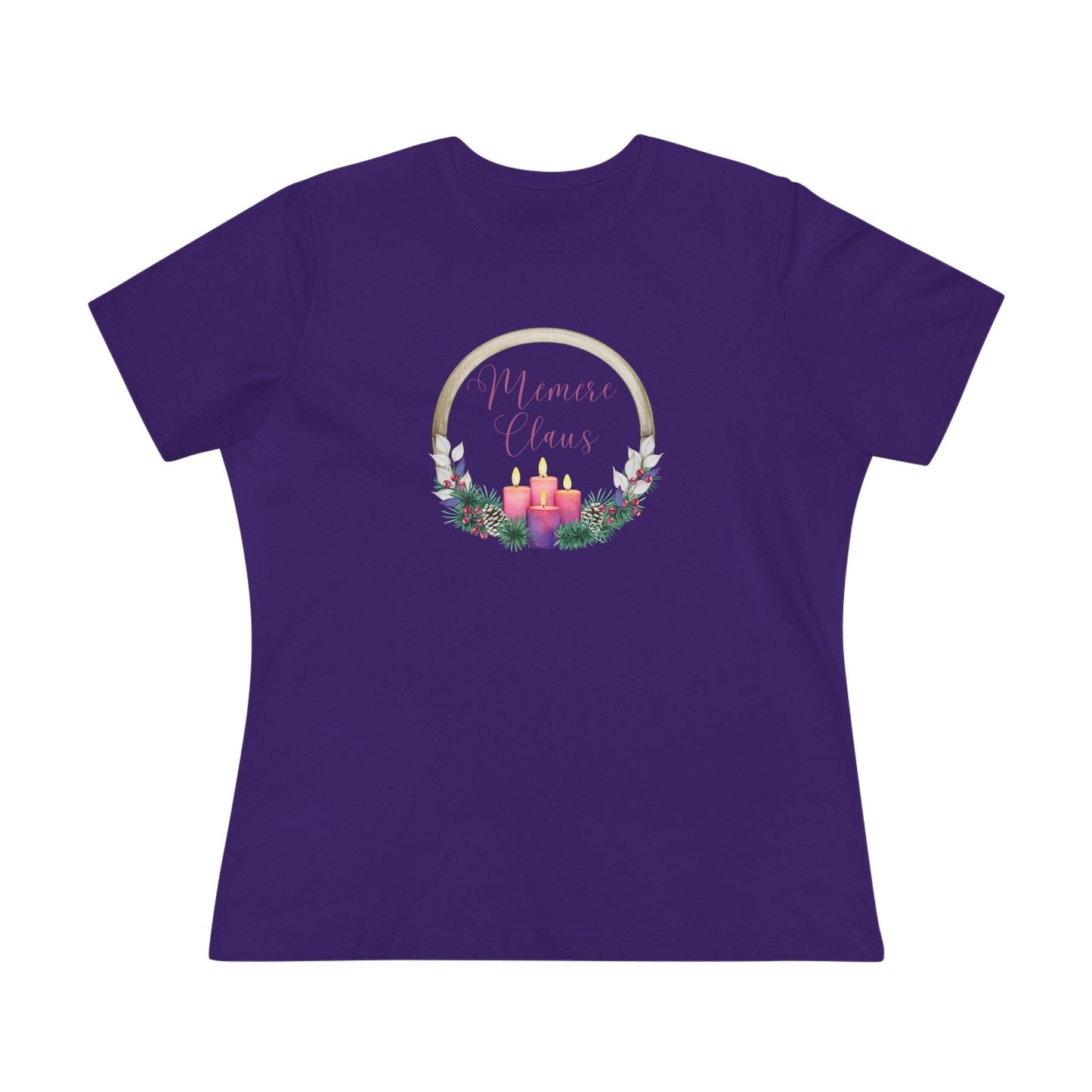 Mémère Claus - Joyeux Noël! 🤶🎄 - Women's Softstyle Tee - Whippie's