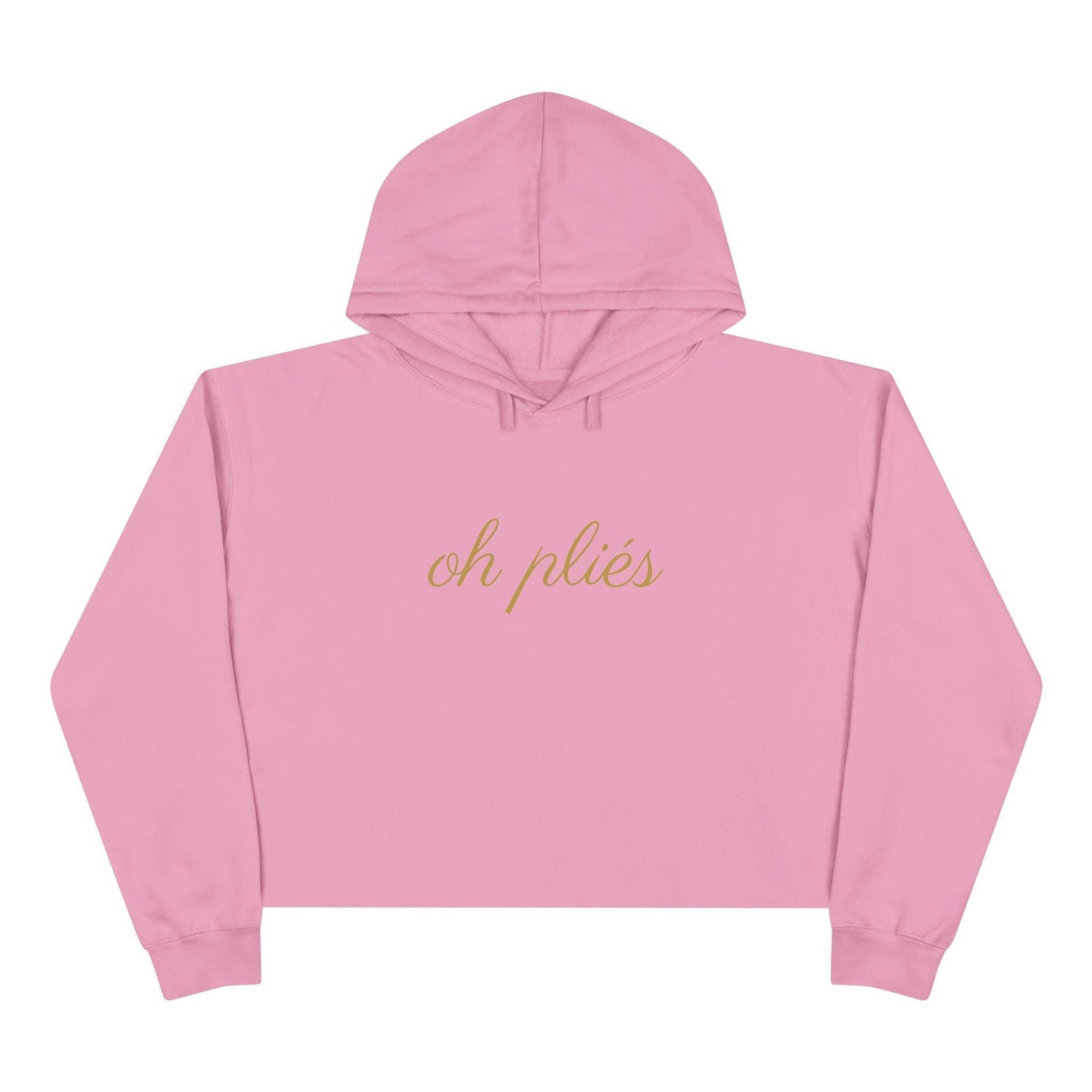✨ Oh Pliés ✨ Women's Cropped Hoodie 💖 - Whippie's