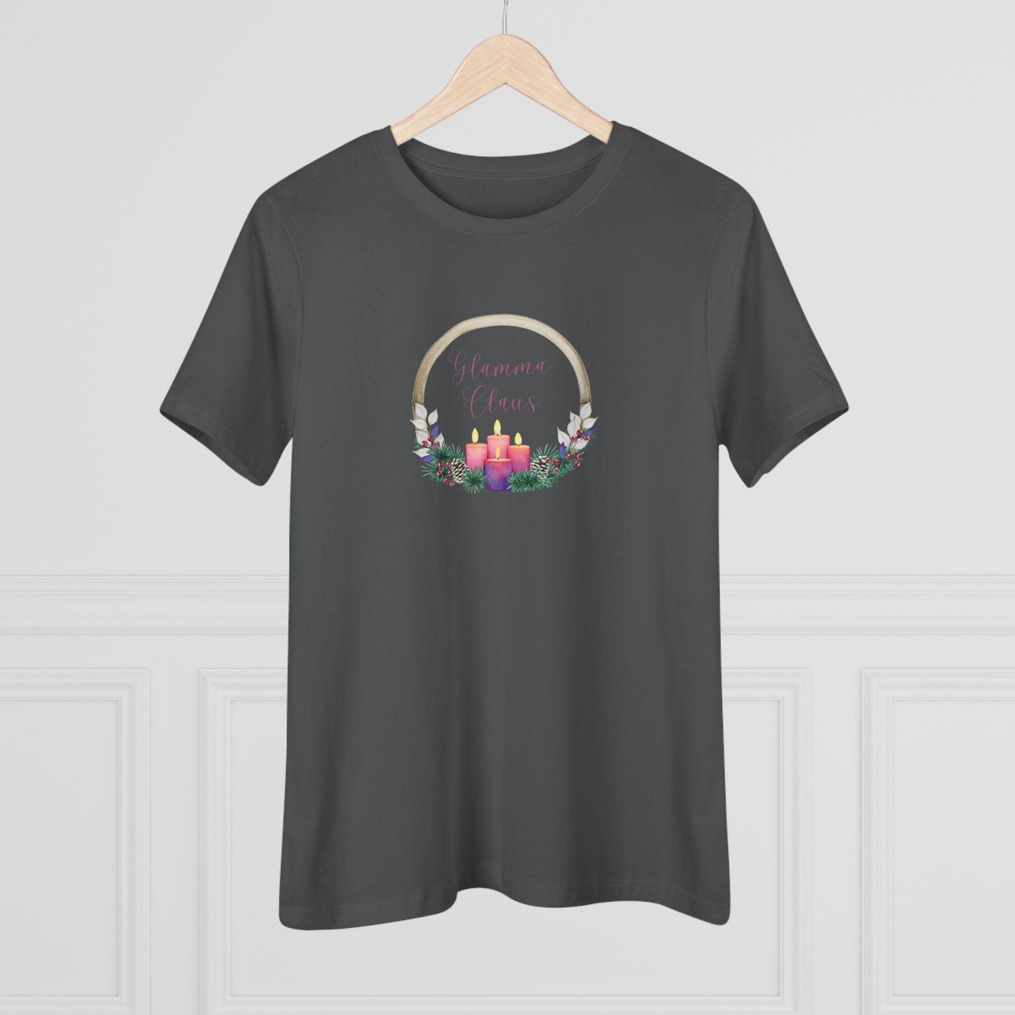 Glamma Claus - Christmas Cheer! 🤶🎄 - Women's Softstyle Tee - Whippie's