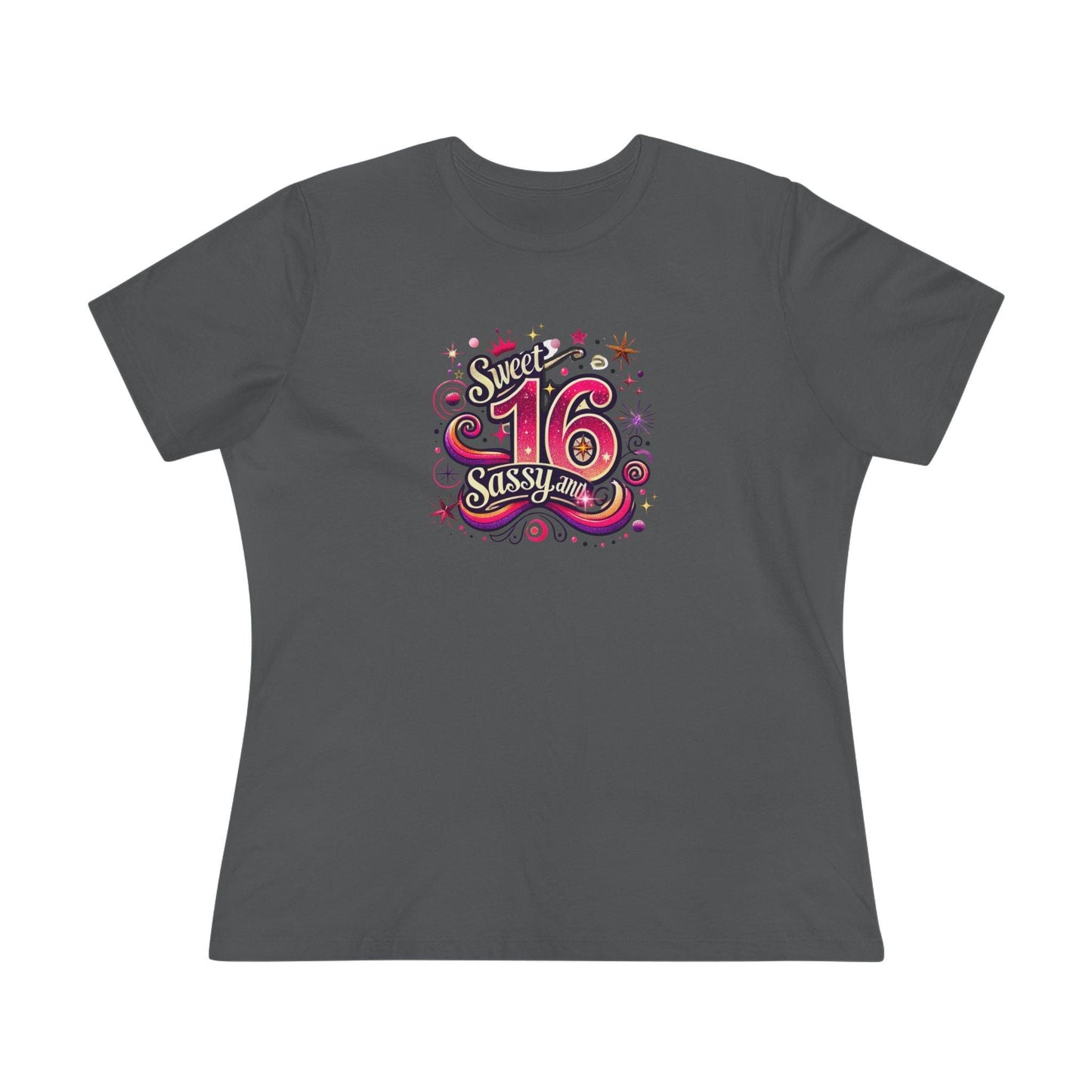 Sweet, Sassy, and 16 - Celebrate in Style! 🎉 - Women's Softstyle Tee - Whippie's