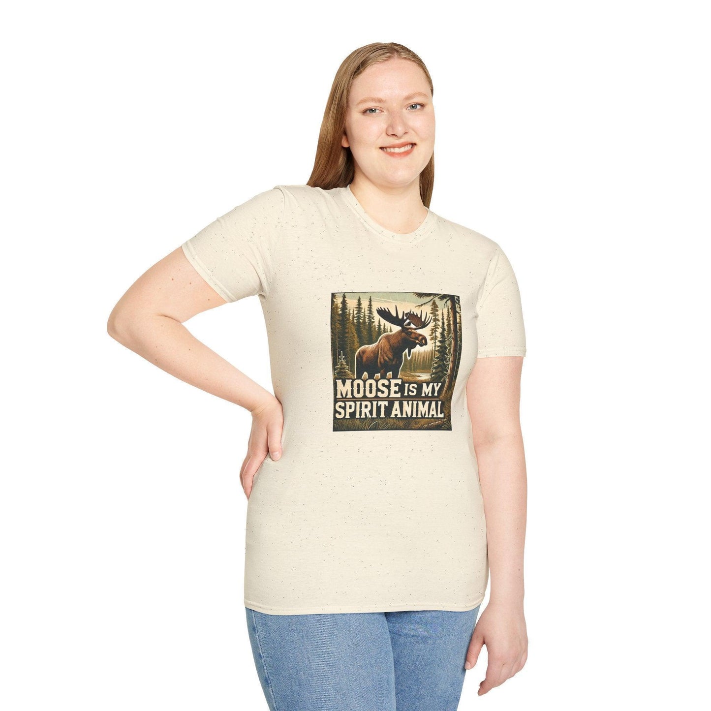 Moose is my Spirit Animal - Unisex T-Shirt - Whippie's