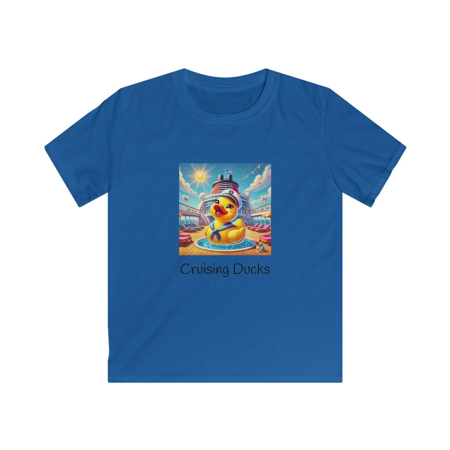 Duck on the Loose! Hilarious Cruise Ship Hide-and-Seek 🛳️ Kid's Tee 🐤 - Whippie's