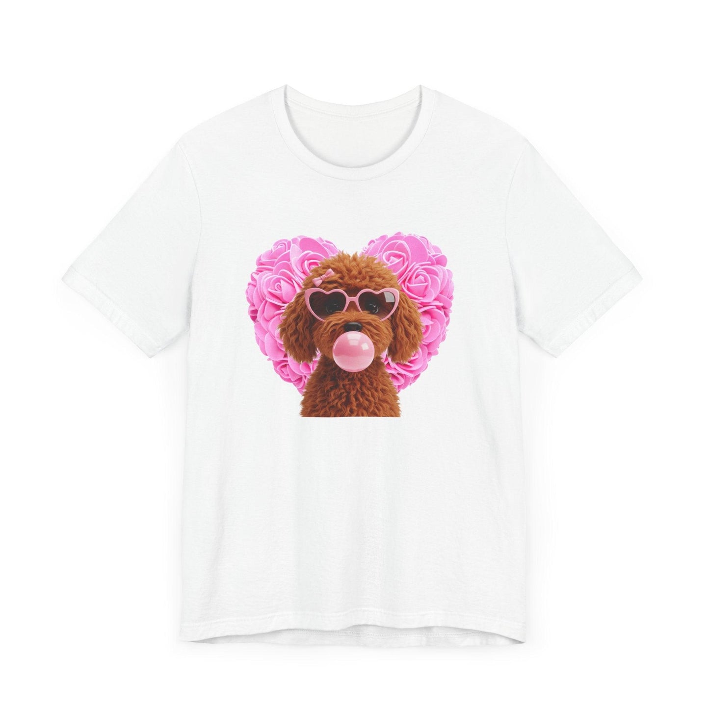 Doodle Love Unisex Jersey Tee - 💖 Cuteness Overload! 💖 - Whippie's