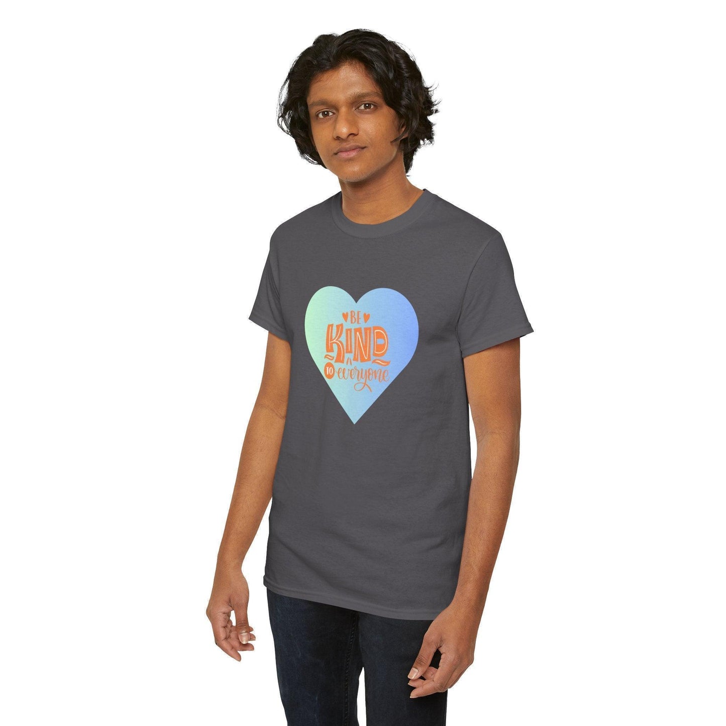 Be Kind to Everyone Unisex Heavy Cotton Tee 💙 - Whippie's