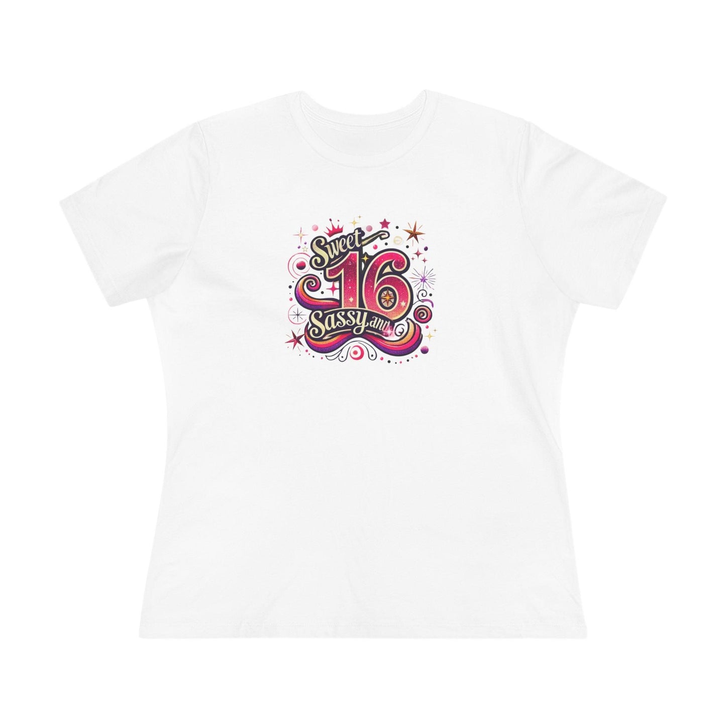 Sweet, Sassy, and 16 - Celebrate in Style! 🎉 - Women's Softstyle Tee - Whippie's