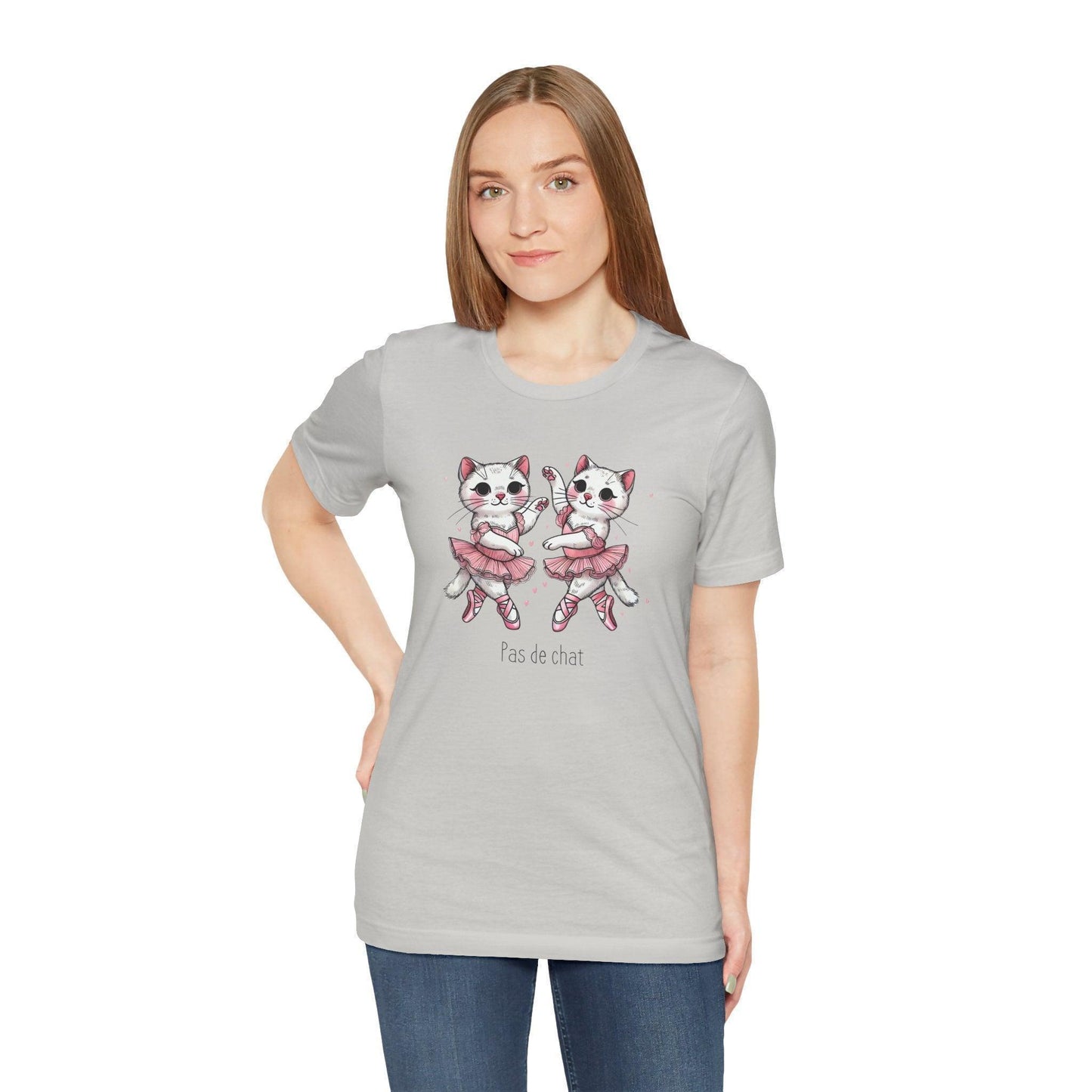 🐈⬛ Pas de Chat 🩰 Unisex Jersey Tee ✨ - Whippie's