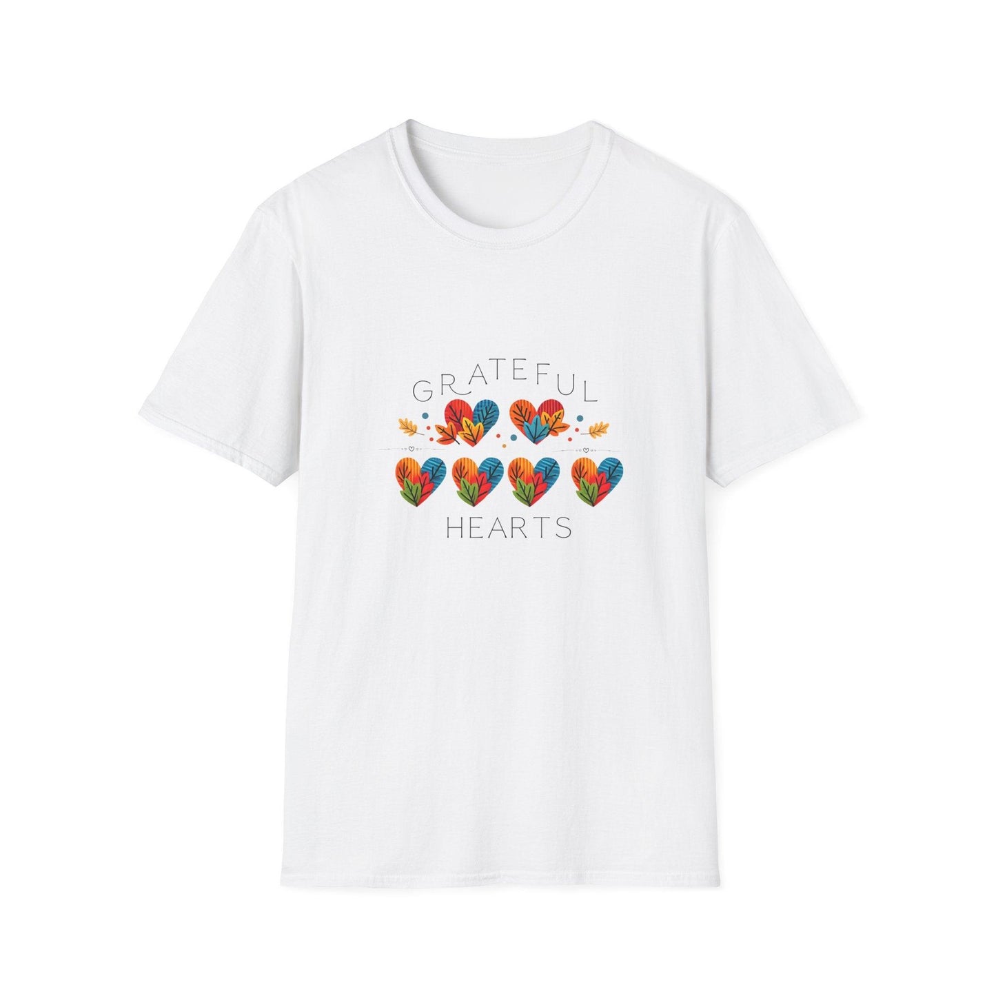 Grateful Hearts - A Family Affair ๐งก๐โค๏ธ - Six Hearts - Unisex T-Shirt - Whippie's