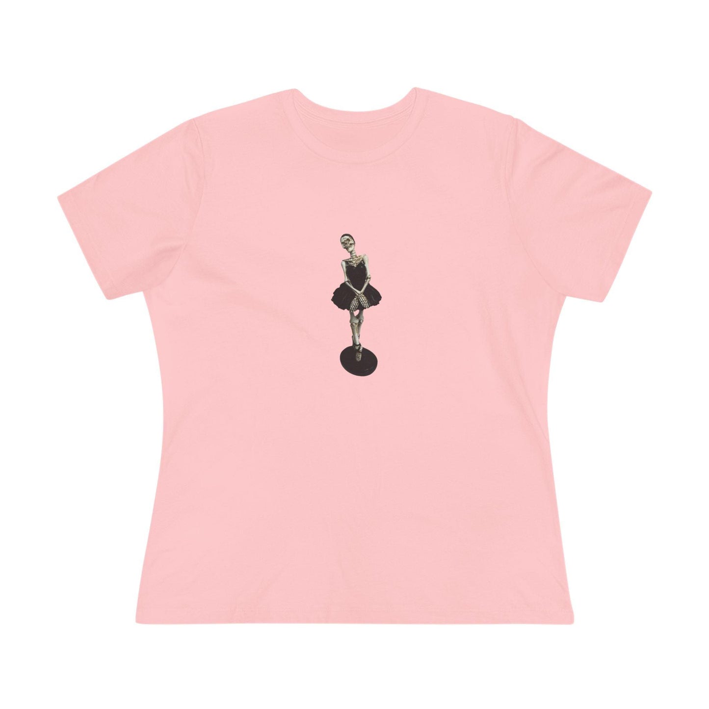 Ballerina Bones - Spooktacularly Stylish! ☠️🩰 - Women's Softstyle Tee - Whippie's