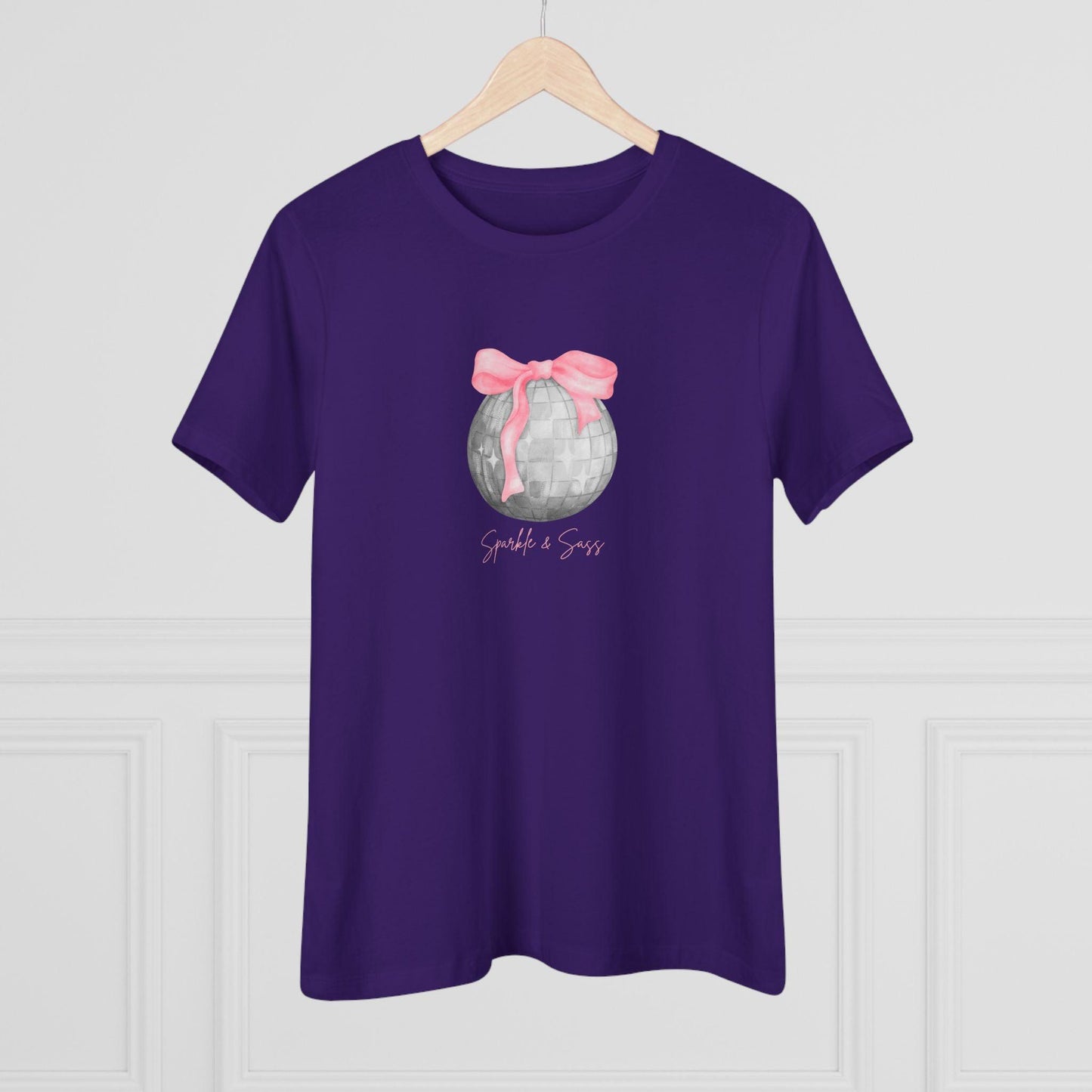 Sparkle & Shine Disco Ball Women's Softstyle Tee - Dance the Night Away! ✨ - Whippie's