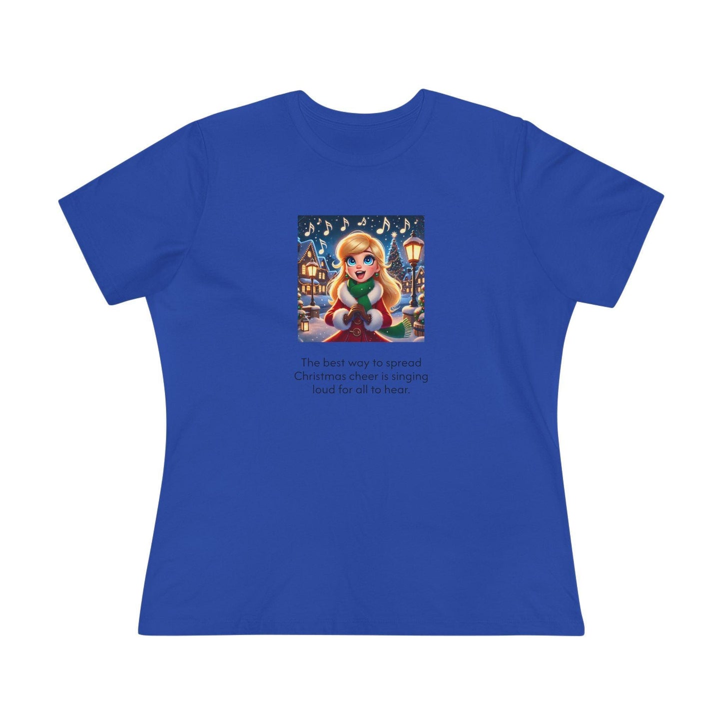 Caroler - Christmas Cheer - LBH Girl - Women's Softstyle Tee - Whippie's