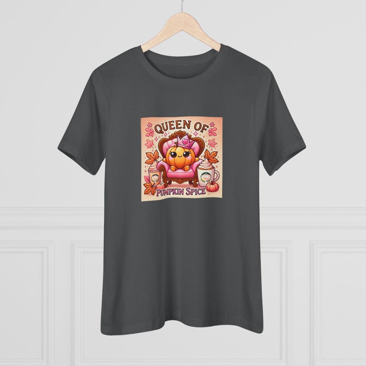 Queen of Pumpkin Spice - Women's Softstyle Tee - Whippie's
