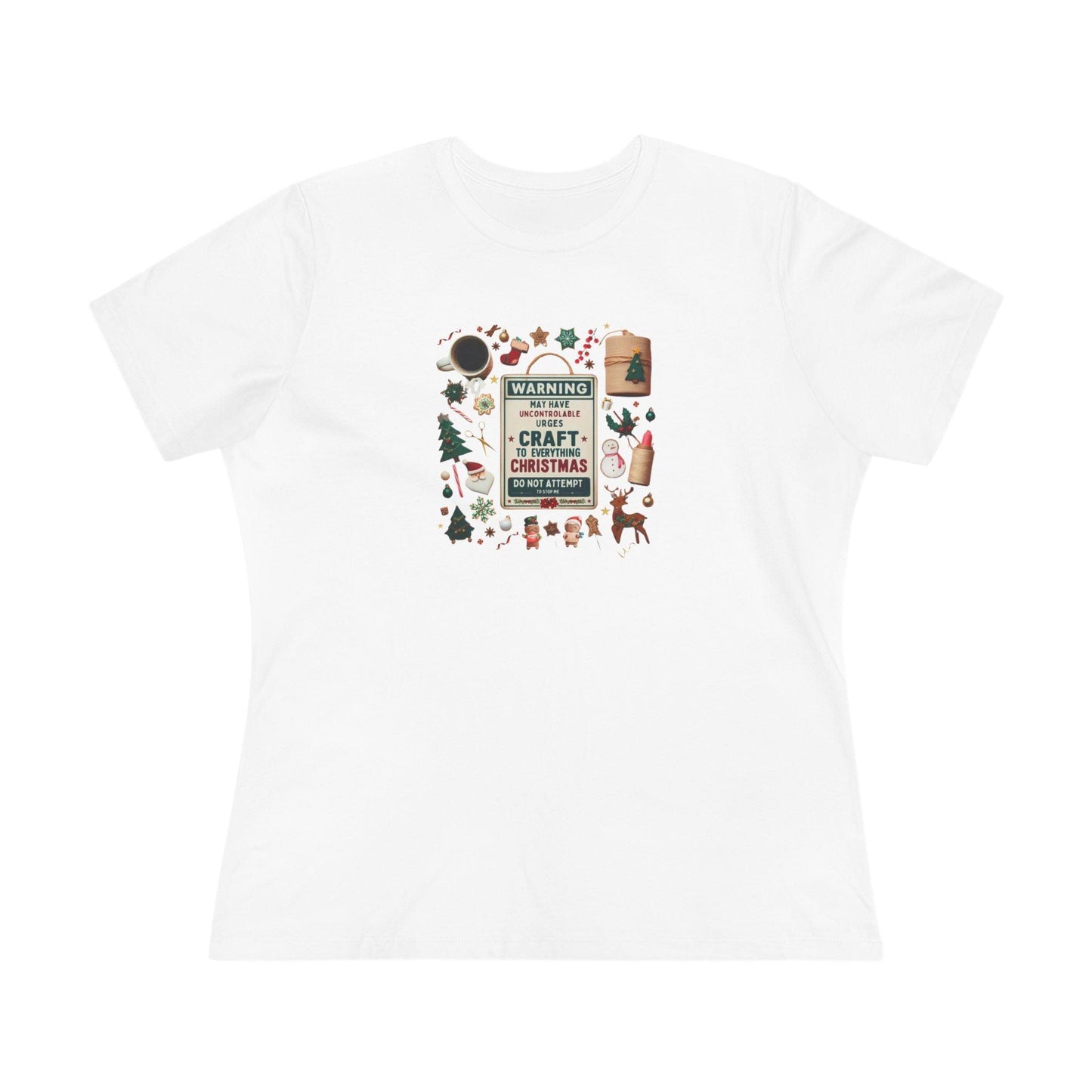 Warning: Uncontrollable Urge to Craft - Women's Softstyle Tee - Whippie's