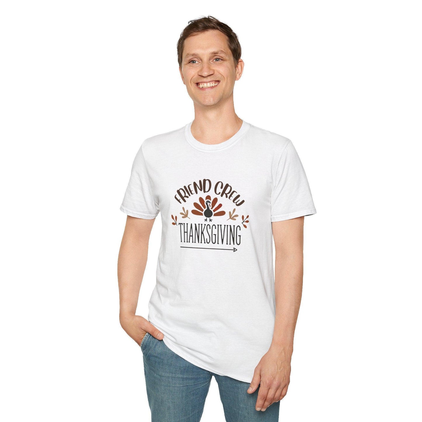 Thanksgiving Friend Crew Unisex T-Shirt - Whippie's