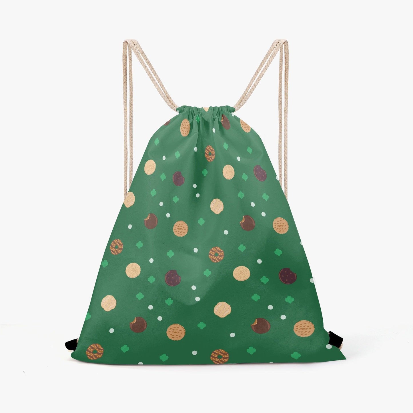 Girl Scout Cookie Drawstring Backpack - ๐ช Carry Your Cookies with Confidence and Style! ๐ช - Whippie's