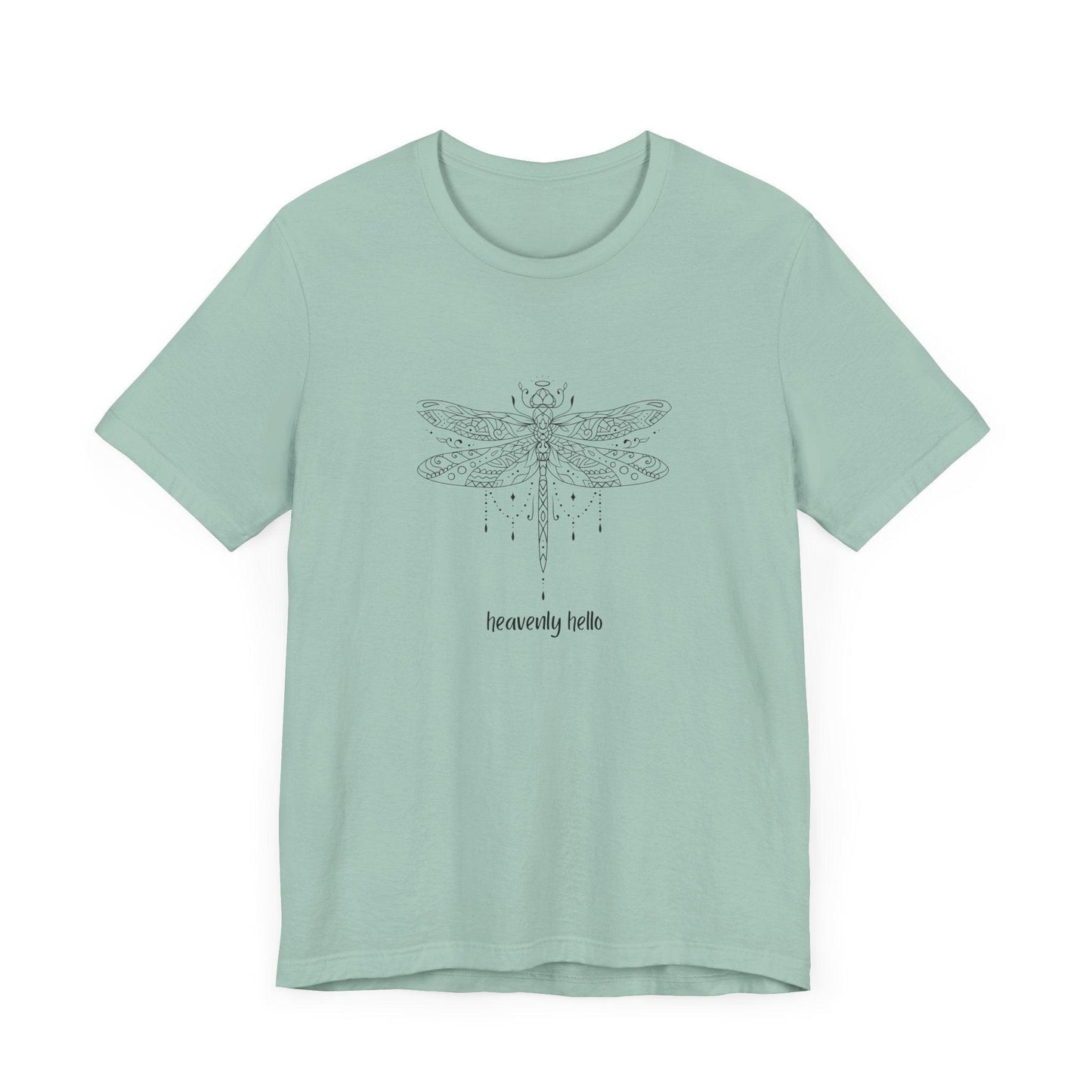 Heavenly Hello Unisex Jersey Tee - 🕊️ Carry a Piece of Heaven Close to Your Heart 🕊️ - Whippie's