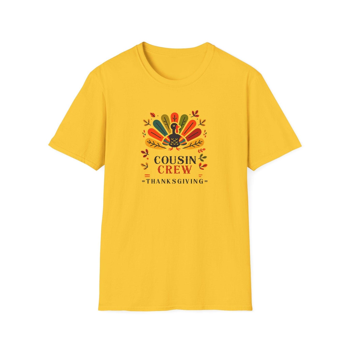 Thanksgiving Cousin Crew - Gobble 'Til You Wobble with Your Favorite Cousins! 🦃🍁 Unisex T-Shirt - Whippie's