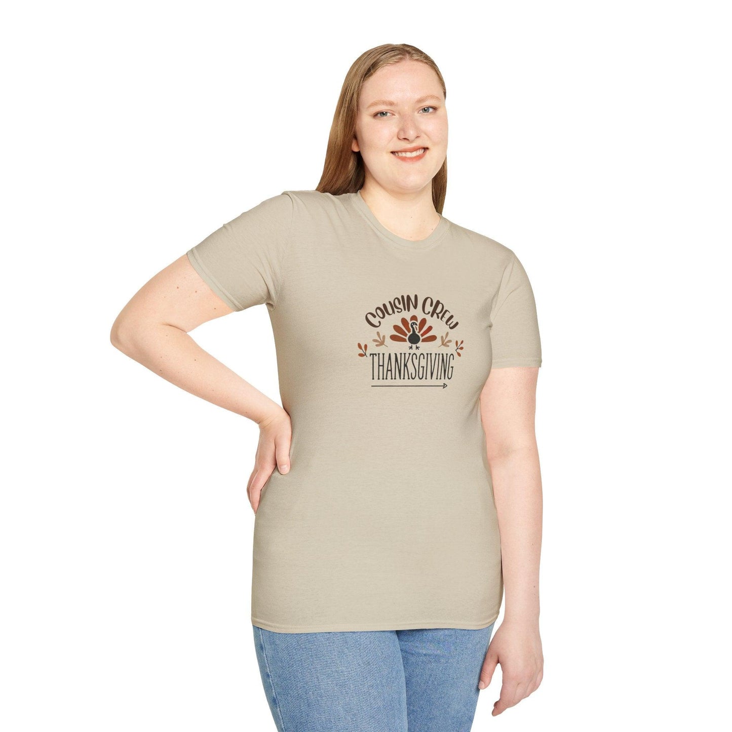 Thanksgiving Cousin Crew - Gobble 'Til You Wobble with Your Favorite Cousins! š¦š Unisex T-Shirt - Whippie's
