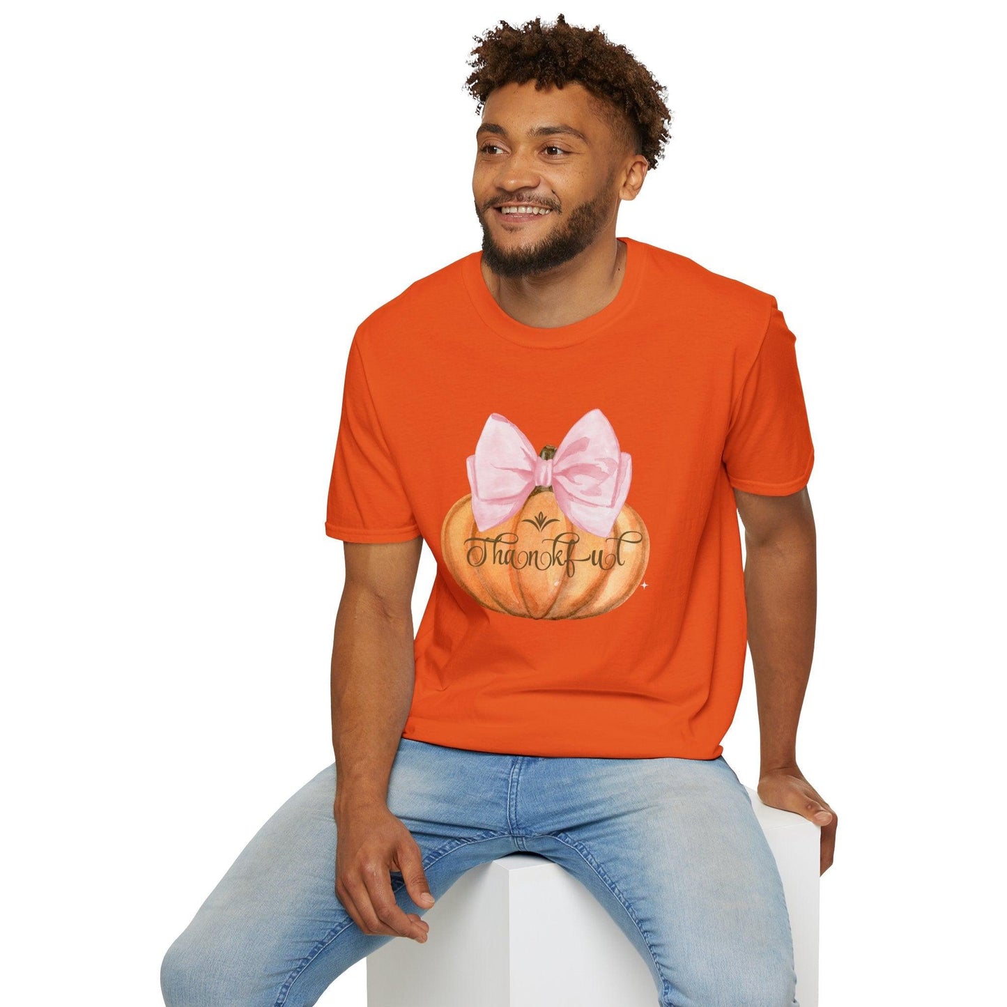 Thankful Pumpkin - A Heart Full of Gratitude! ๐งก๐ Unisex Tee - Whippie's