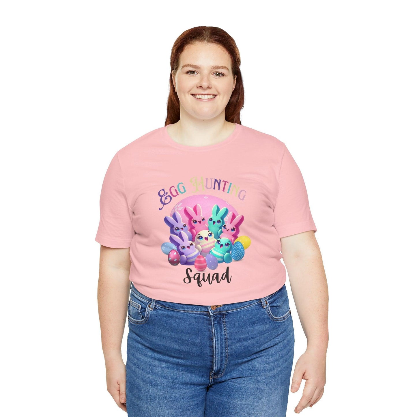 Egg Hunting Squad Unisex Jersey Tee - 🐣🐰 Hop into Easter Fun! 🐰🐣 - Whippie's