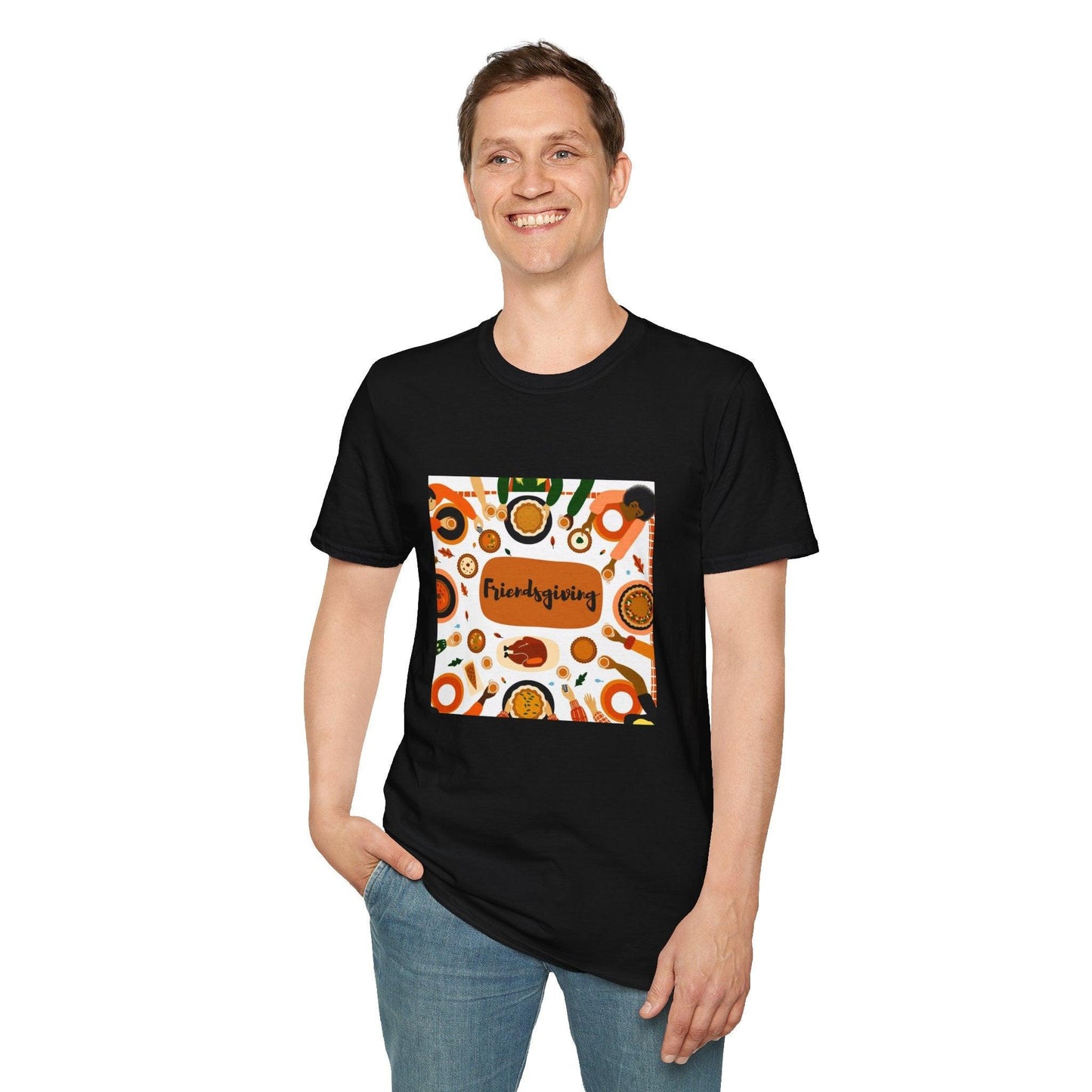 Friendsgiving Feast - Gather 'Round the Table šš¦ - Unisex T-Shirt - Whippie's