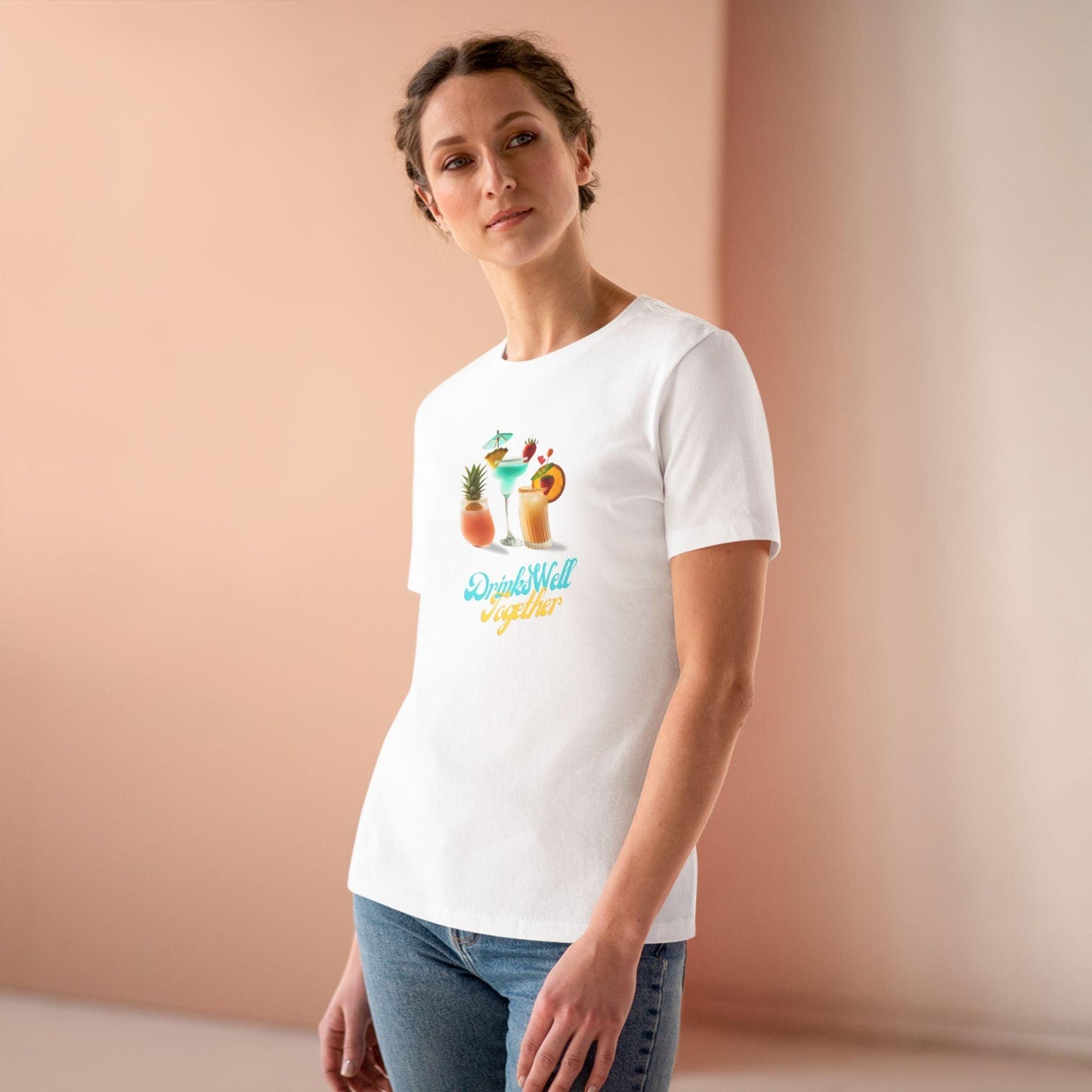Drinks Well, Together - Women's Tee - Whippie's