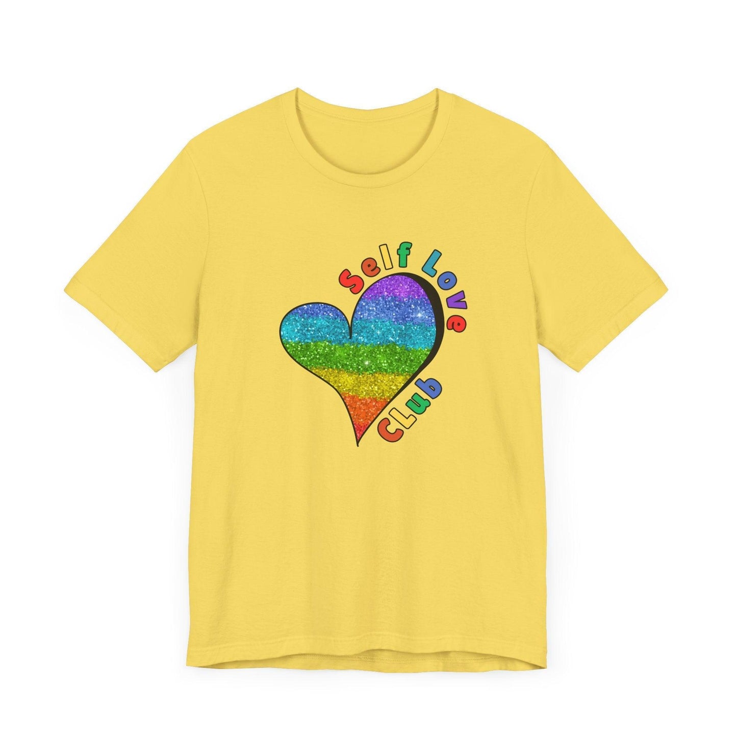 ❤️🔥 Self Love Club 🌈 Unisex Tee ✨ Join the club, love yourself! - Whippie's