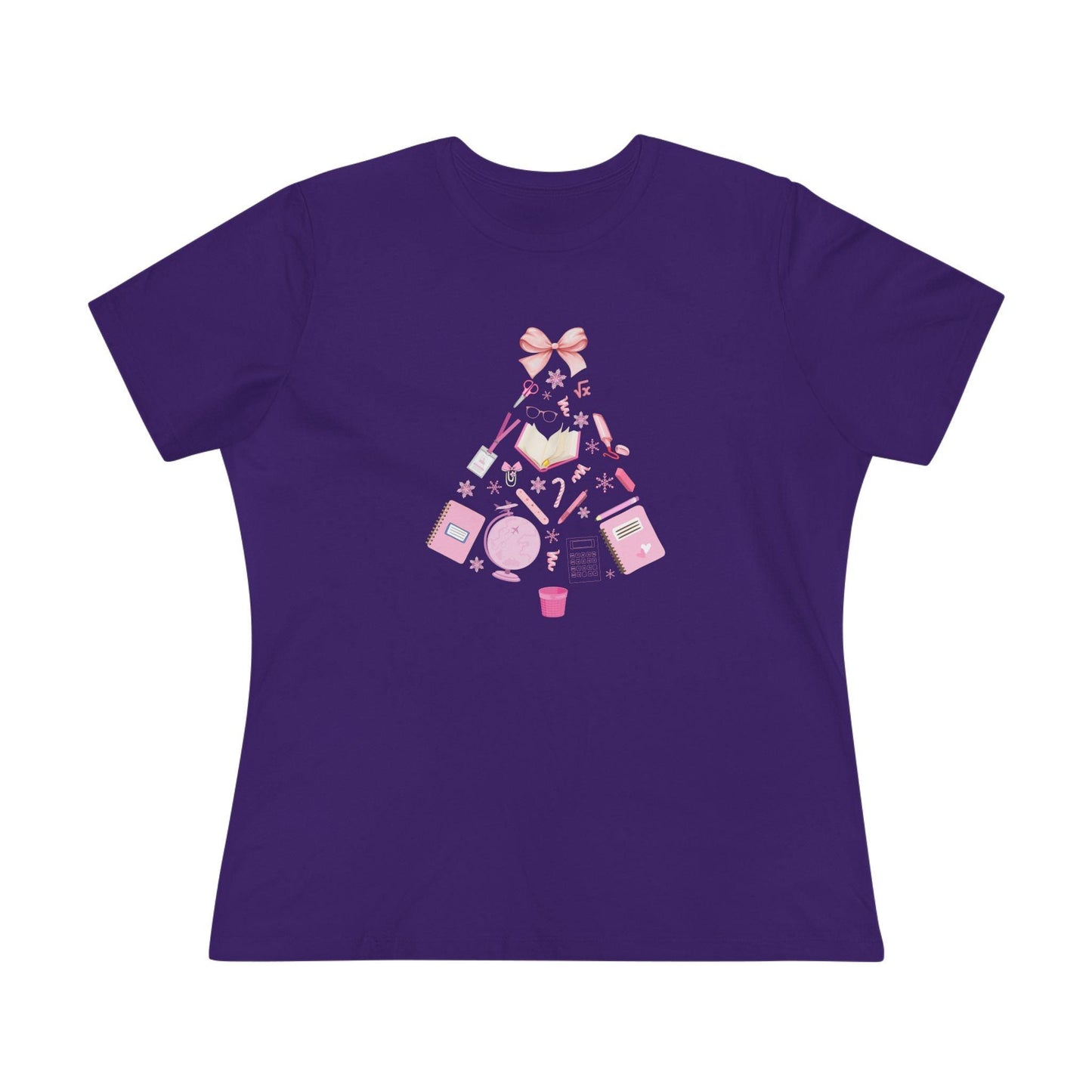 Santa's Favorite Teacher - A Sparkling Christmas in the Classroom! 🎄✨ Women's Softstyle T-shirt - Whippie's