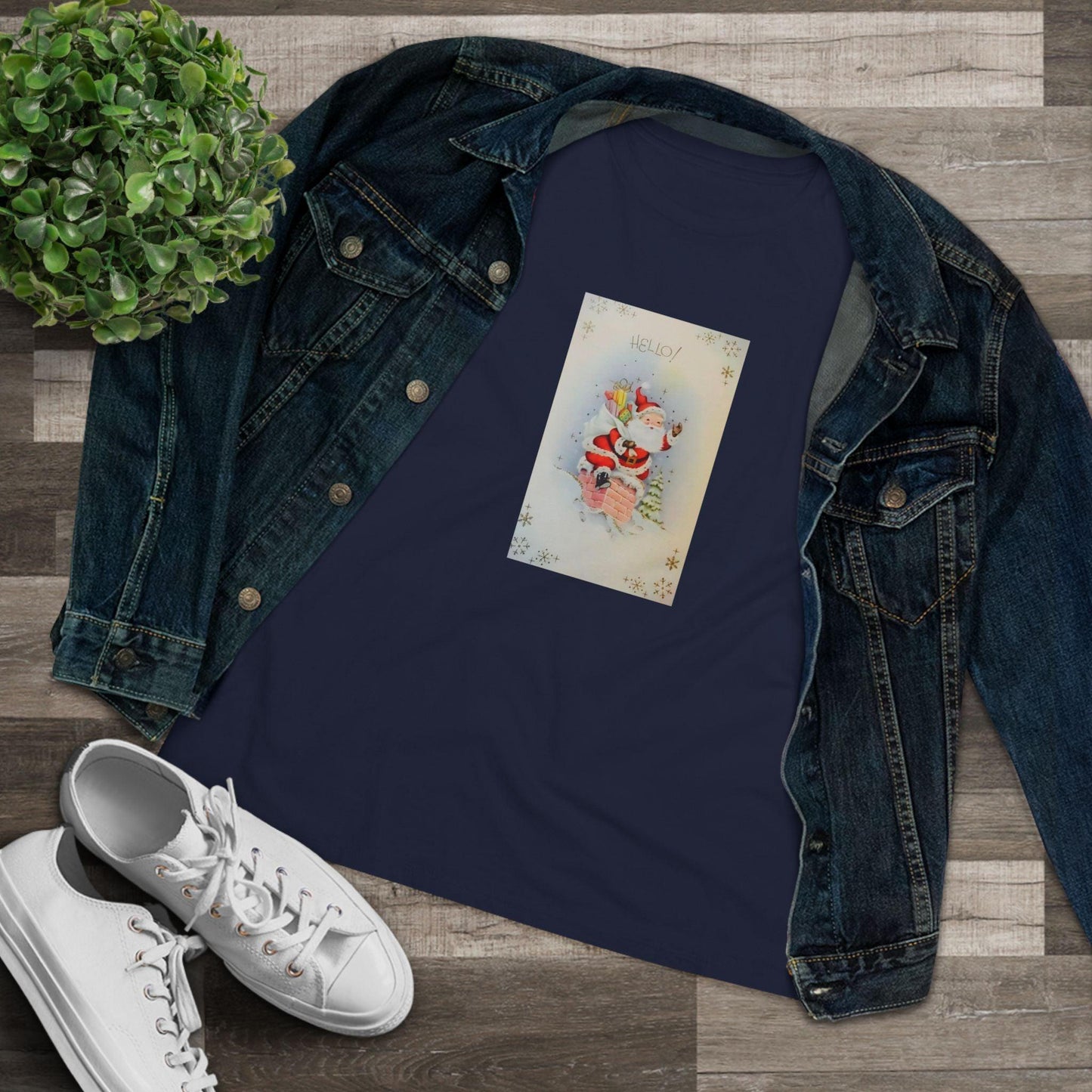 Hello Santa - Women's Tee - Whippie's