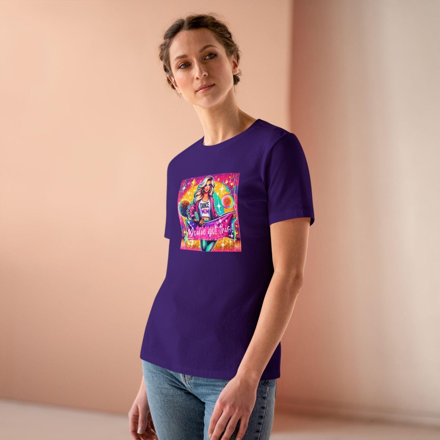You've Got This! Dance Mom (Blonde Mom) - A Sparkling Performance ⭐️ Women's T-shirt - Whippie's