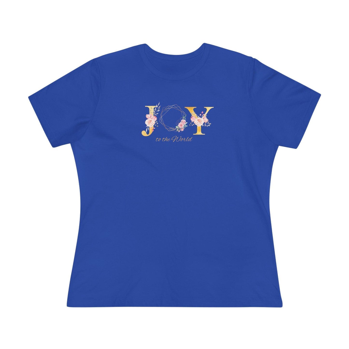 JOY to the World Women's Softstyle T-Shirt 🎄🌎💐 ✨ - Whippie's