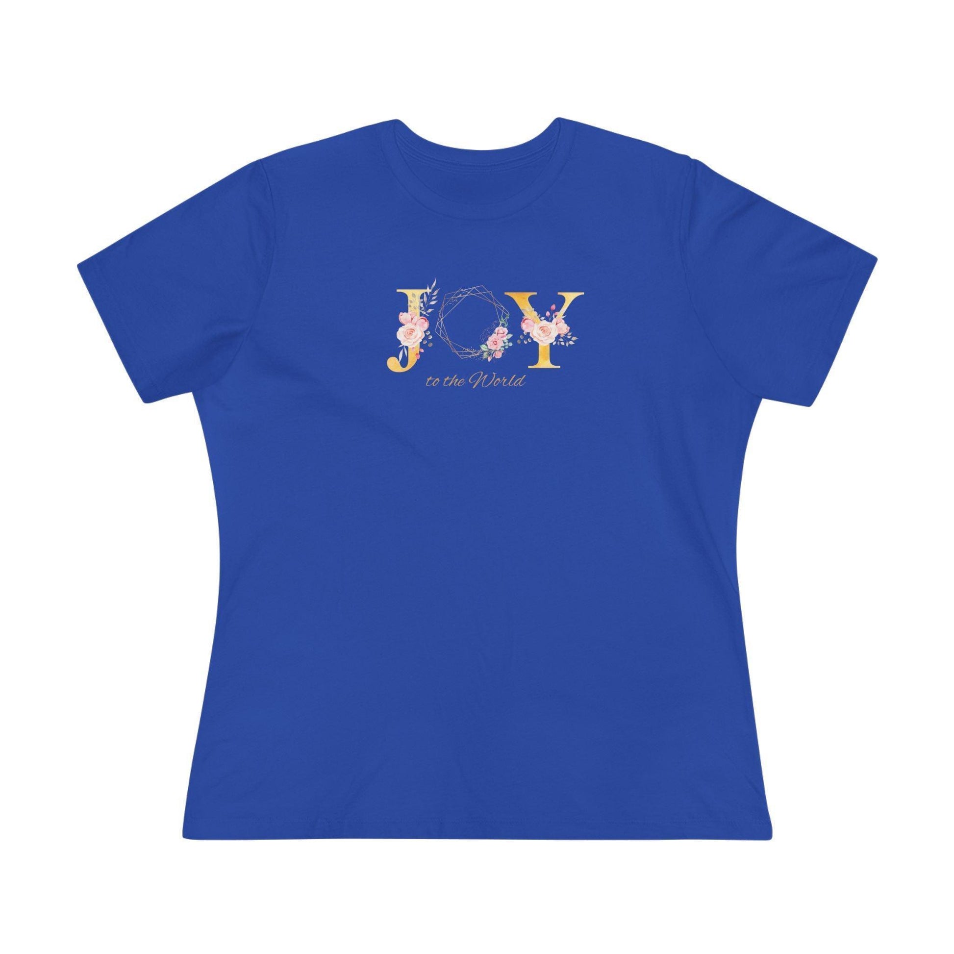 JOY to the World Women's Softstyle T-Shirt 🎄🌎💐 ✨ - Whippie's