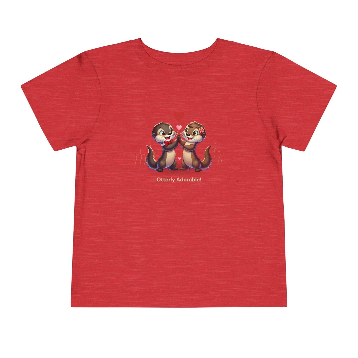 Otterly Adorable Toddler T-Shirt - Cuteness Overload! 💖🦦 - Whippie's