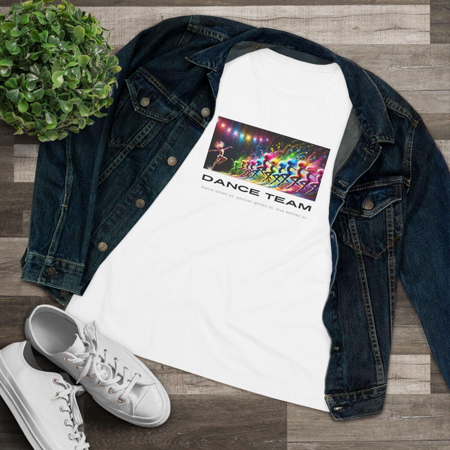 Dance Team: Dance unites us, passion ignites us, love defines us! 💃♀️ Women's Softstyle Tee 🎨 - Whippie's