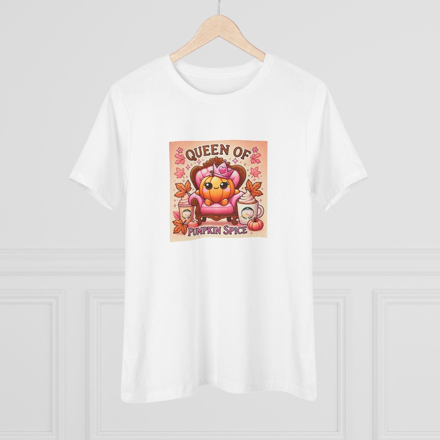Queen of Pumpkin Spice - Women's Softstyle Tee - Whippie's