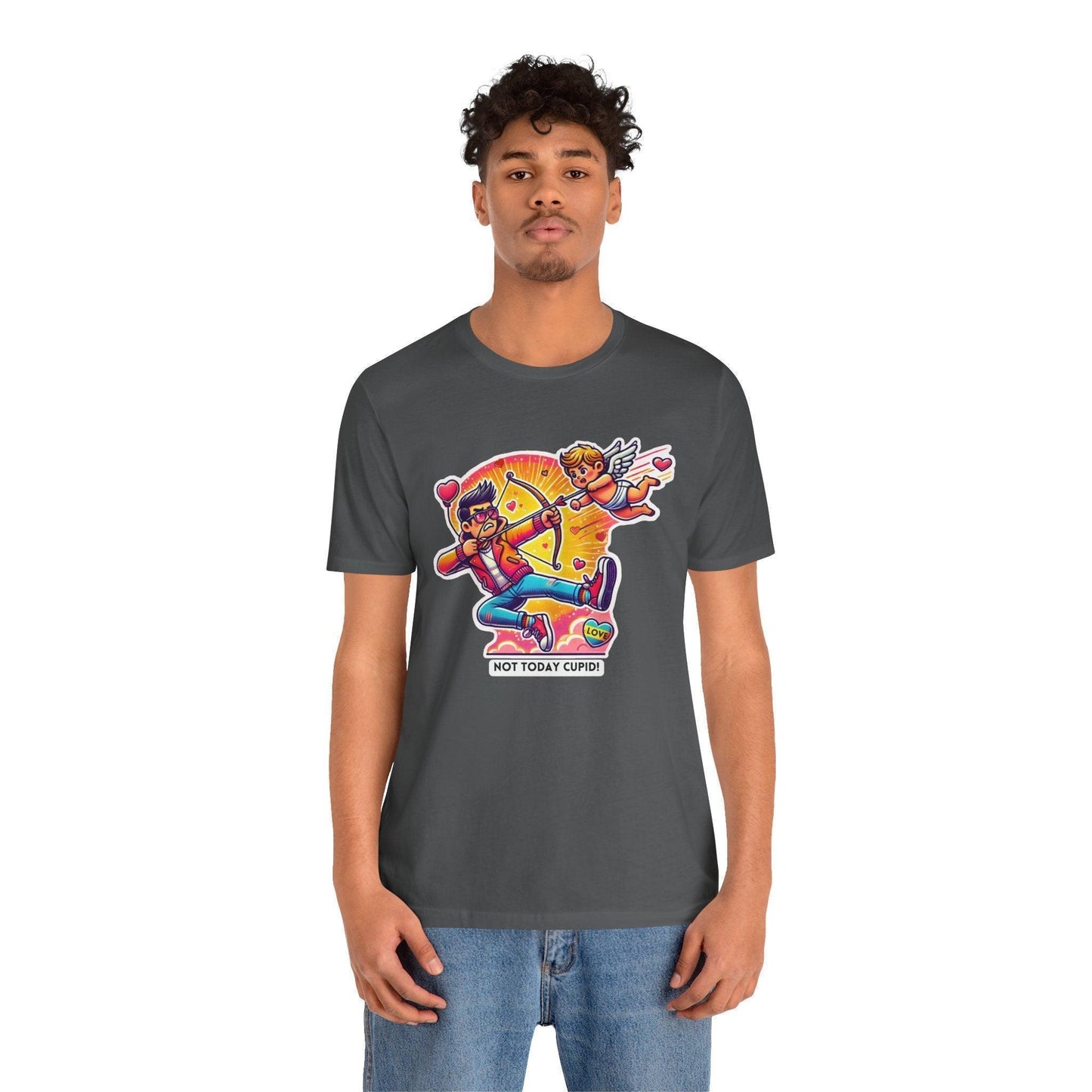 ๐น Cupid Begone! ๐น Unisex Jersey Tee โจ Love on your own terms! - Whippie's