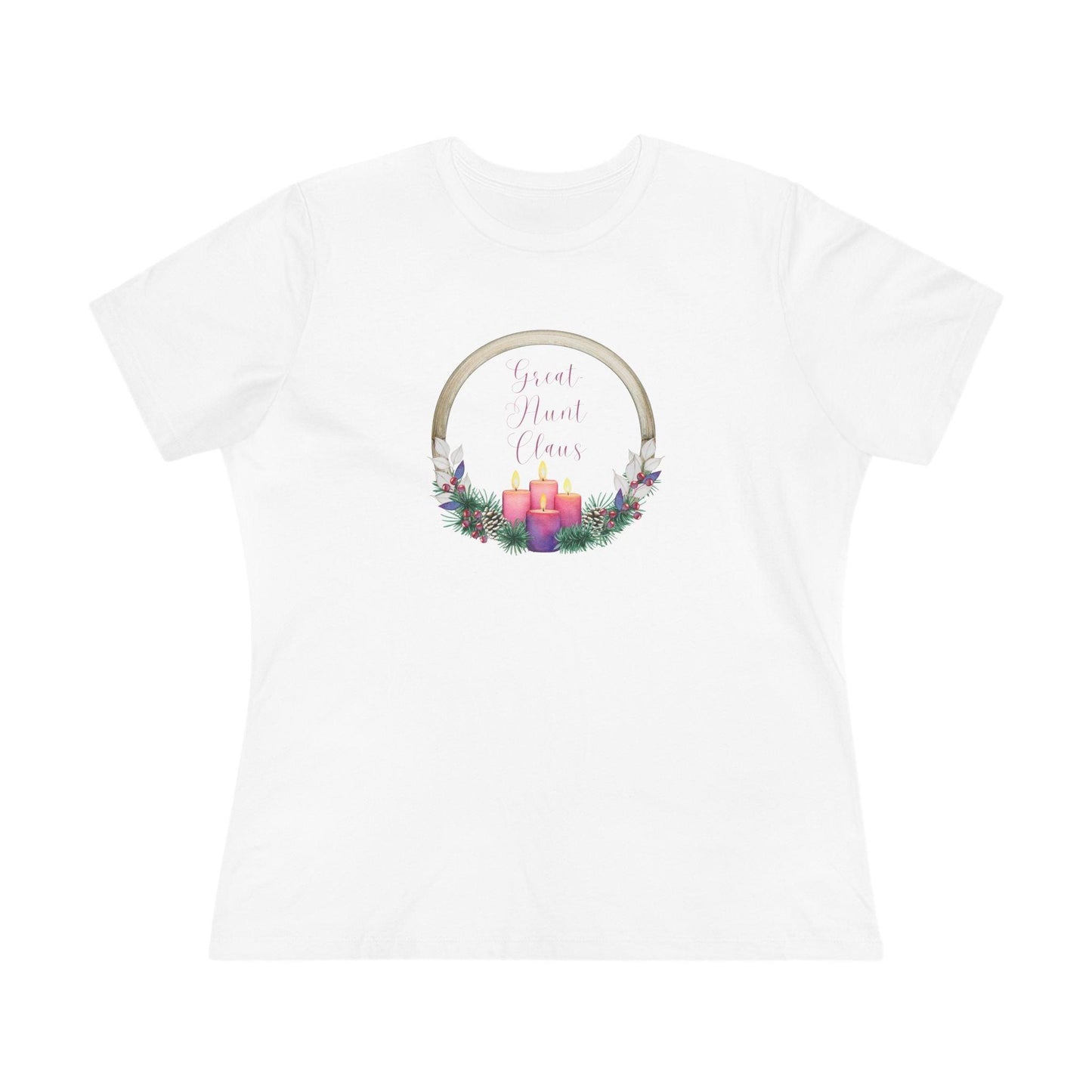 Great Aunt Claus - Christmas Cheer! 🤶🎄 Women's Softstyle Tee - Whippie's