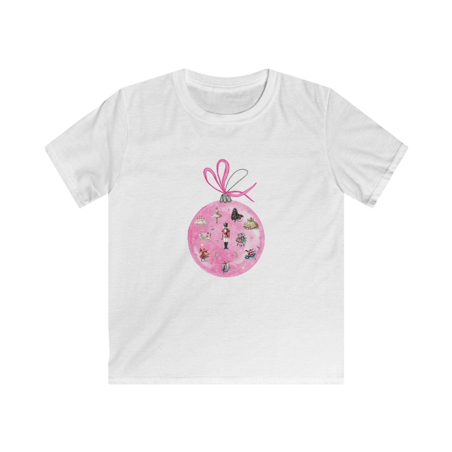 Nutcracker - Ornament - Kids Softstyle Tee - Whippie's