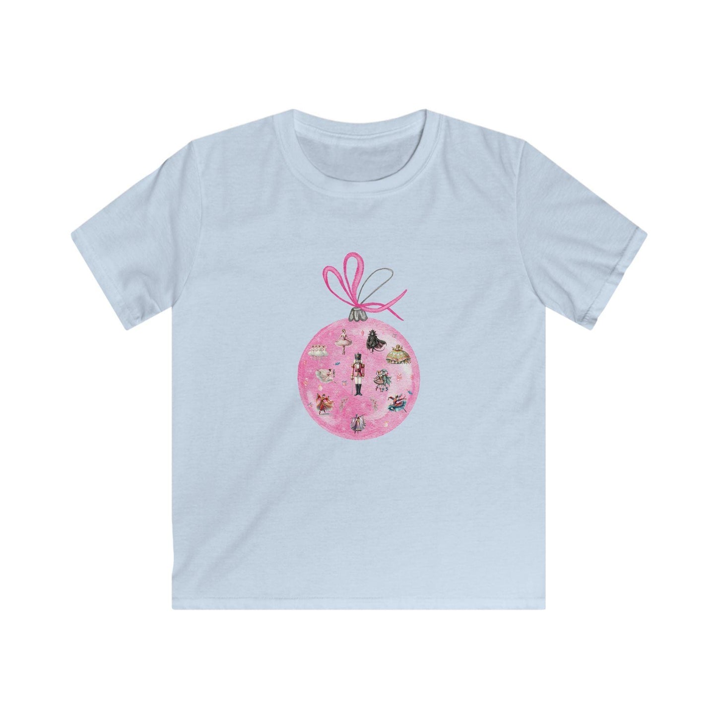 Nutcracker - Ornament - Kids Softstyle Tee - Whippie's