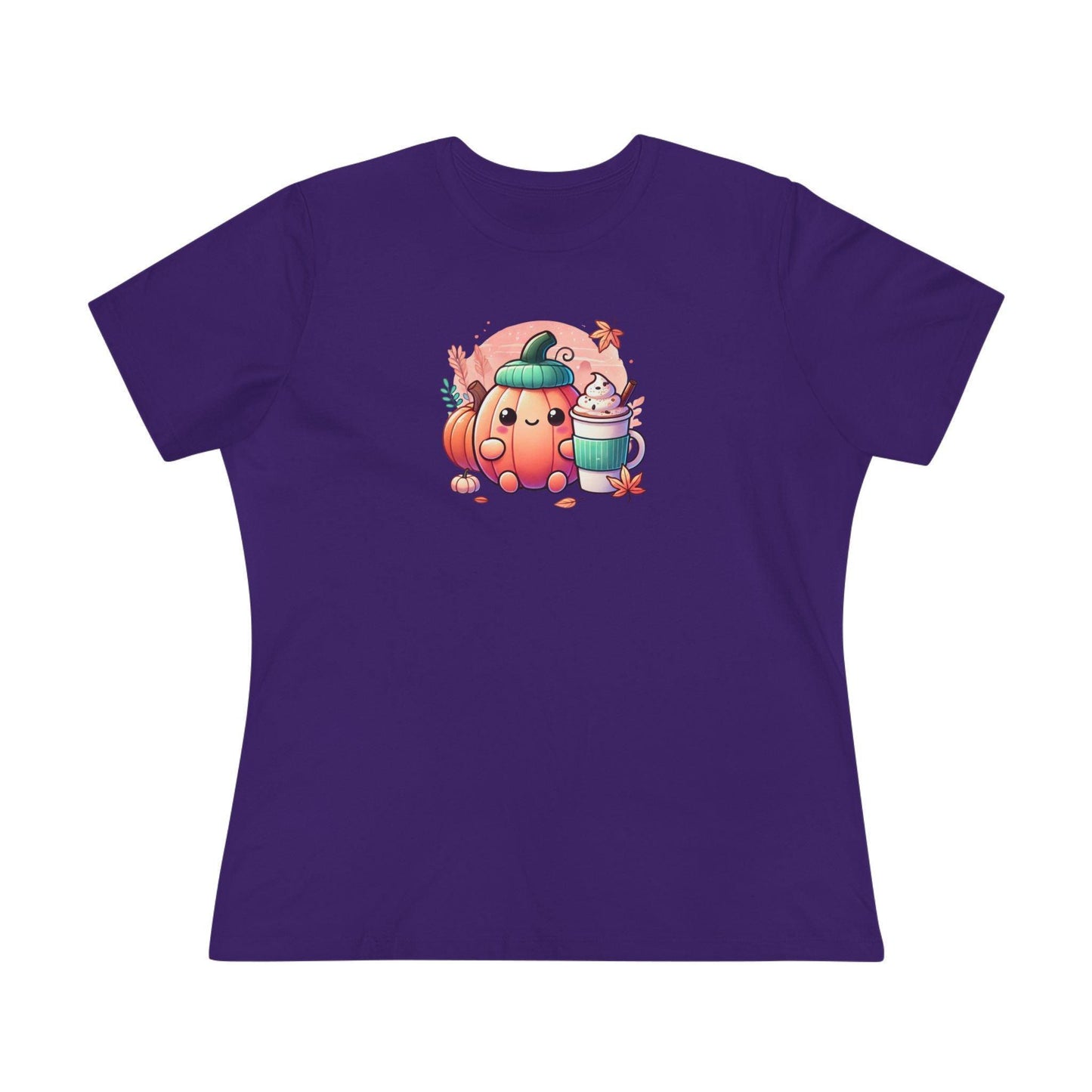 Cute Pumpkin - Pumpkin Spice Latte - Women's Softstyle Tee - Whippie's