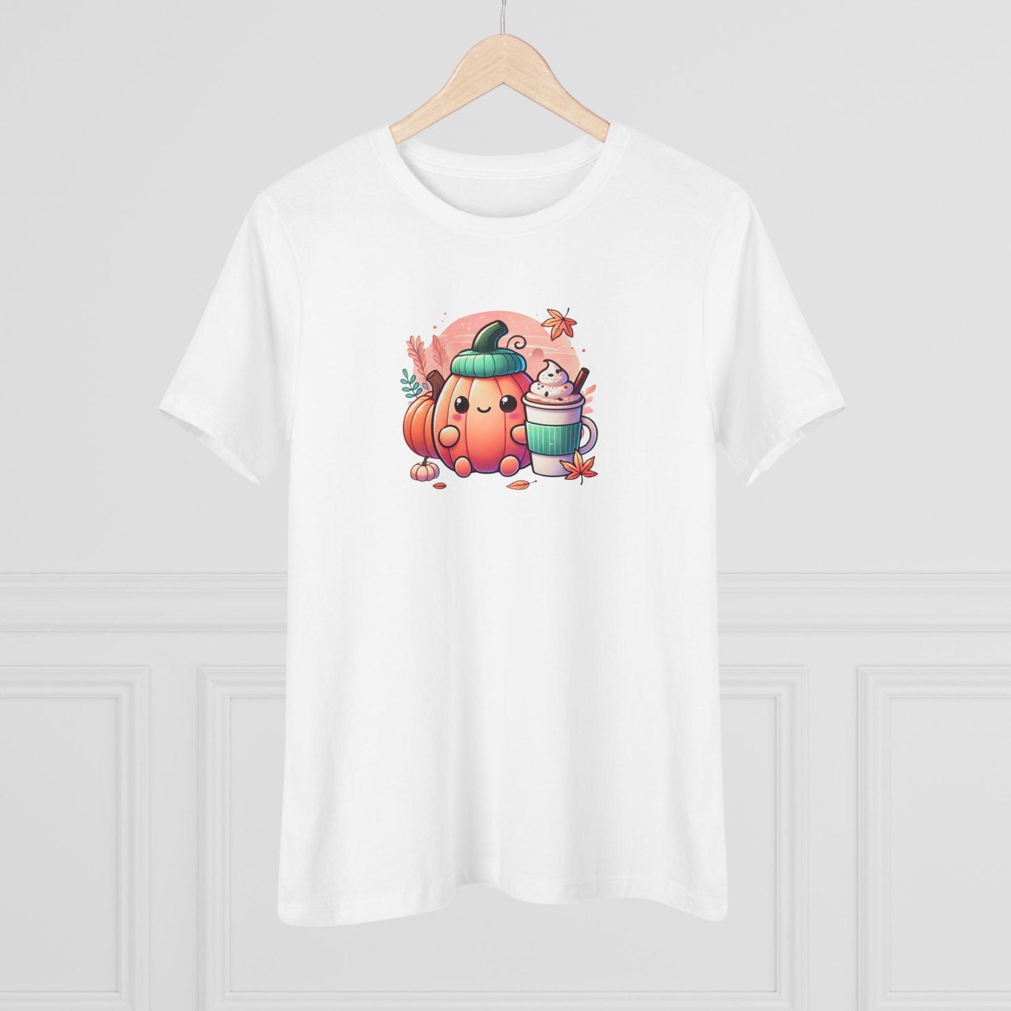 Cute Pumpkin - Pumpkin Spice Latte - Women's Softstyle Tee - Whippie's