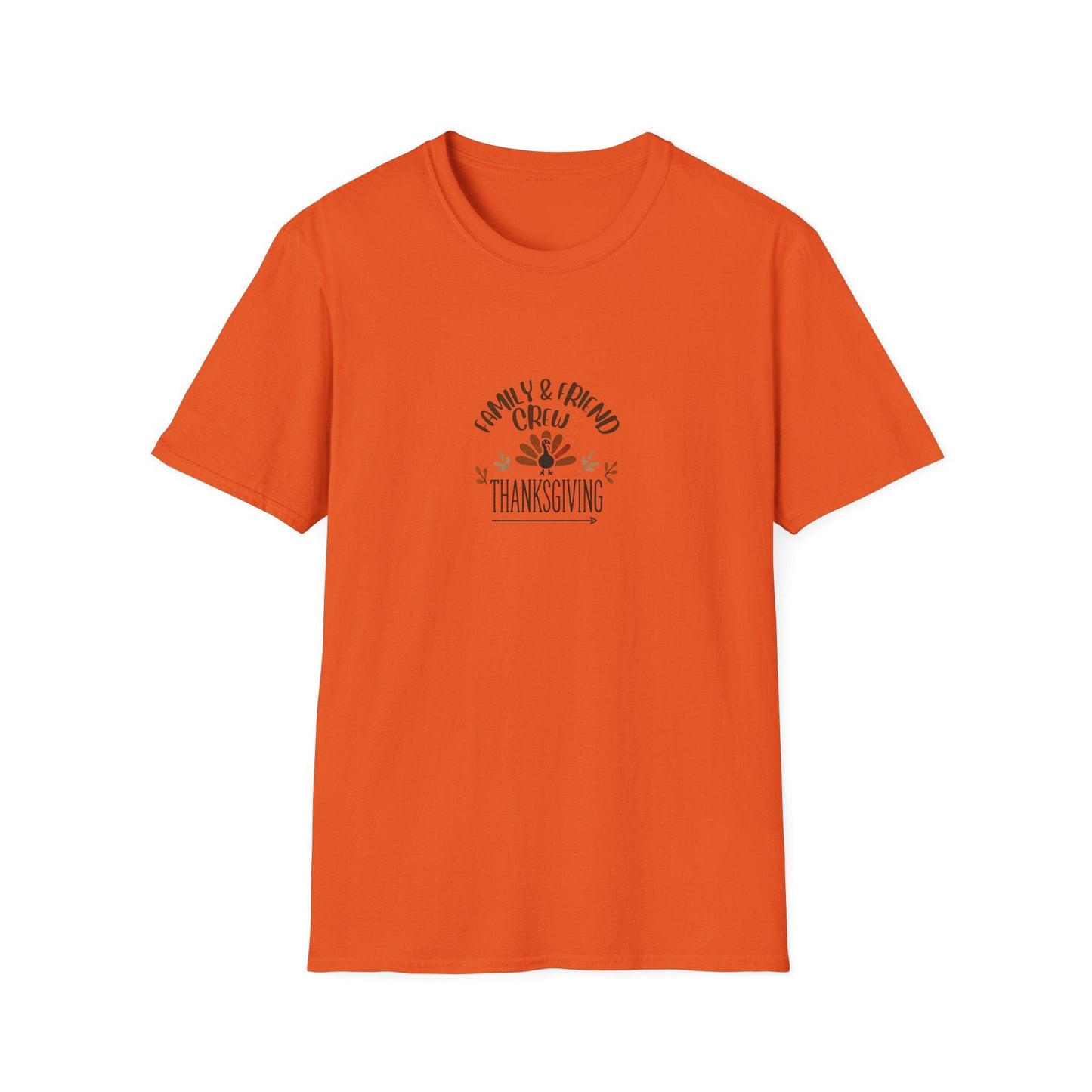 Thanksgiving Family & Friends Crew - Gobble 'Til You Wobble with Your Favorite Crew! 🦃🍁 Unisex T-Shirt - Whippie's