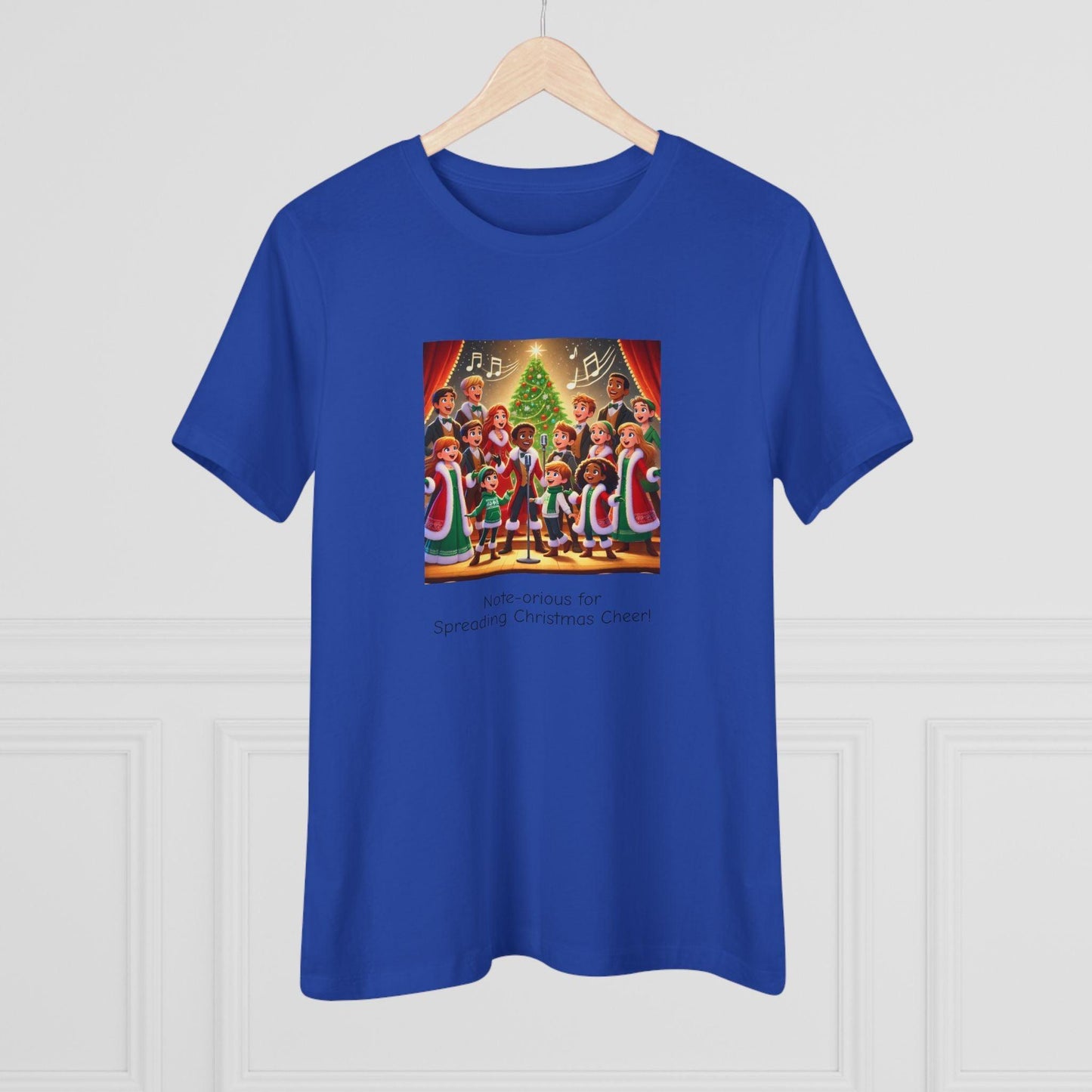 Note-orious for Spreading Christmas Cheer! - Women's Tee - Whippie's