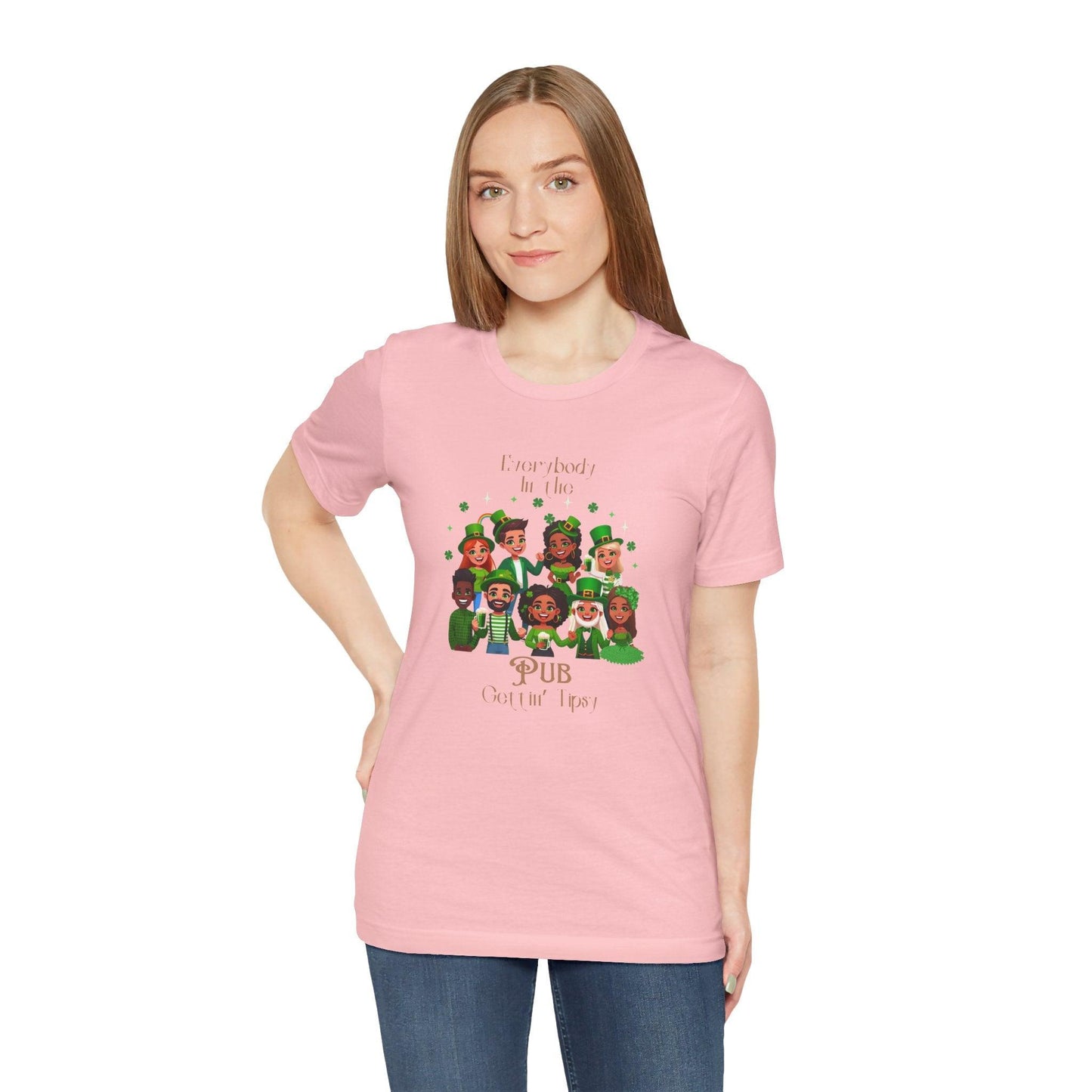 "Everybody in the PUB Gettin' Tipsy" Unisex Jersey Tee - Whippie's