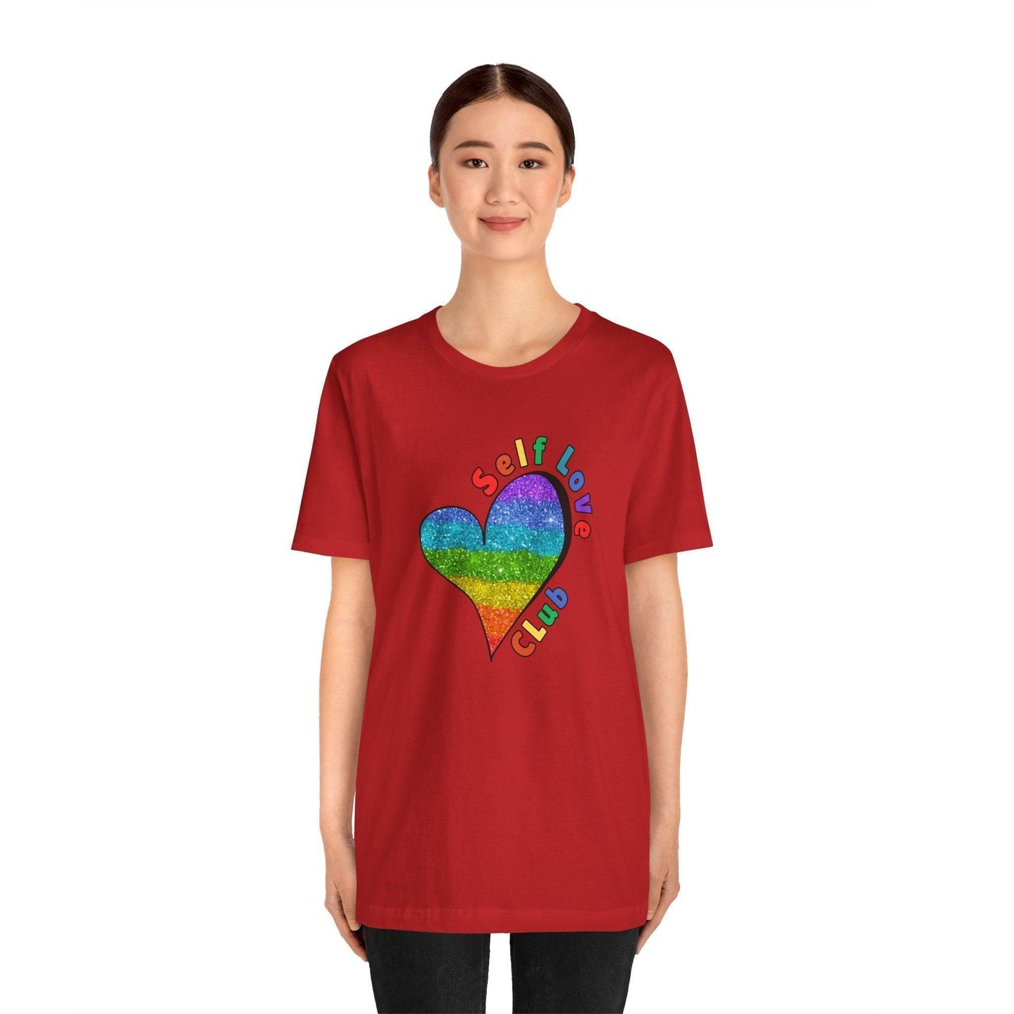 ❤️🔥 Self Love Club 🌈 Unisex Tee ✨ Join the club, love yourself! - Whippie's