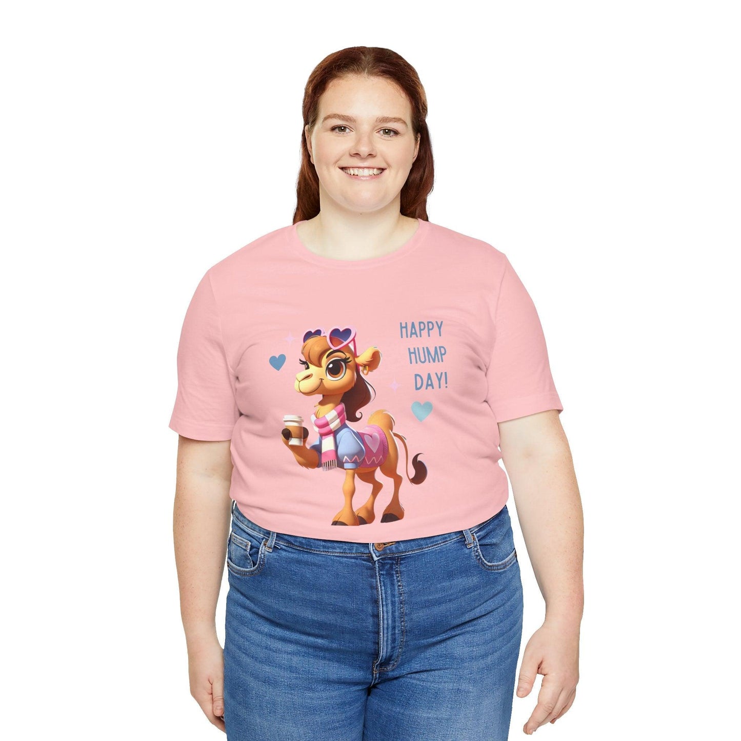 Happy Hump Day - Unisex Jersey Tee - 🐪 Celebrate the Midweek Hump with a Smile! 🐪 - Whippie's
