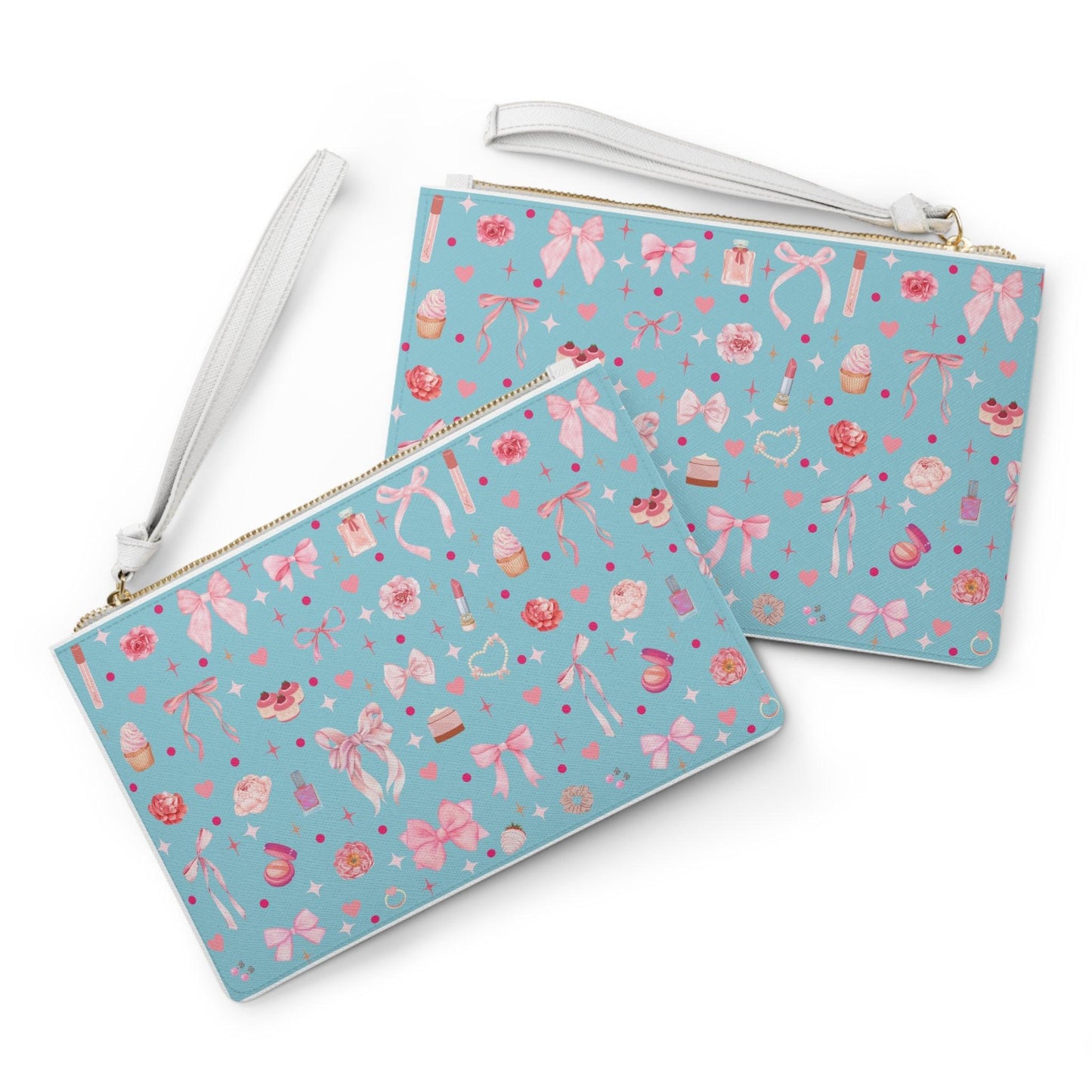 Pretty in Pink Clutch Bag - 🎀 Carry Your Essentials in Style! 🎀 - Whippie's
