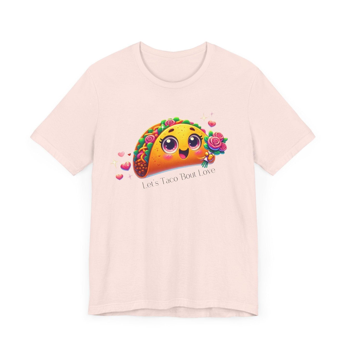🌮 Let's Taco 'Bout Love 💖 Unisex Jersey Tee ✨ Spread the love this Valentine's Day! - Whippie's