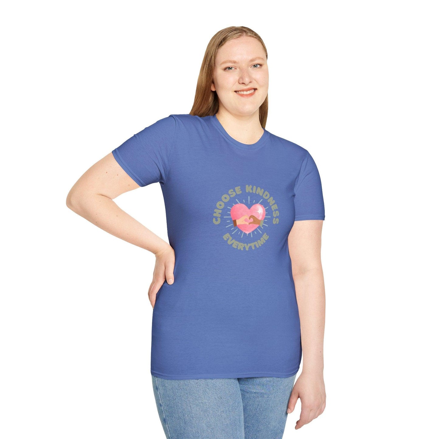 Choose Kindness Everytime - Spread the Love ❤️ - Unisex T-Shirt - Whippie's
