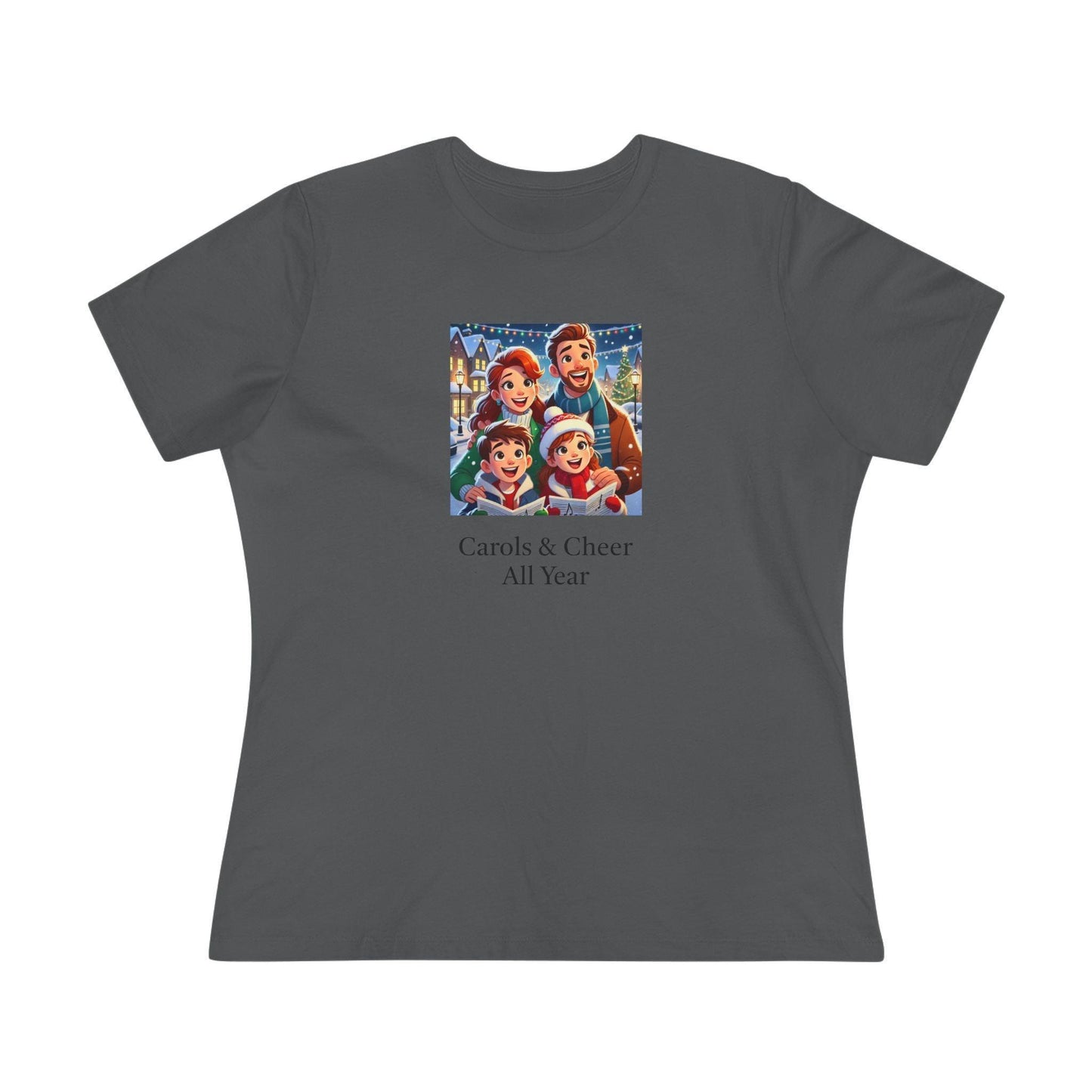 Carols & Cheer All Year - Women's Softstyle Tee - Whippie's